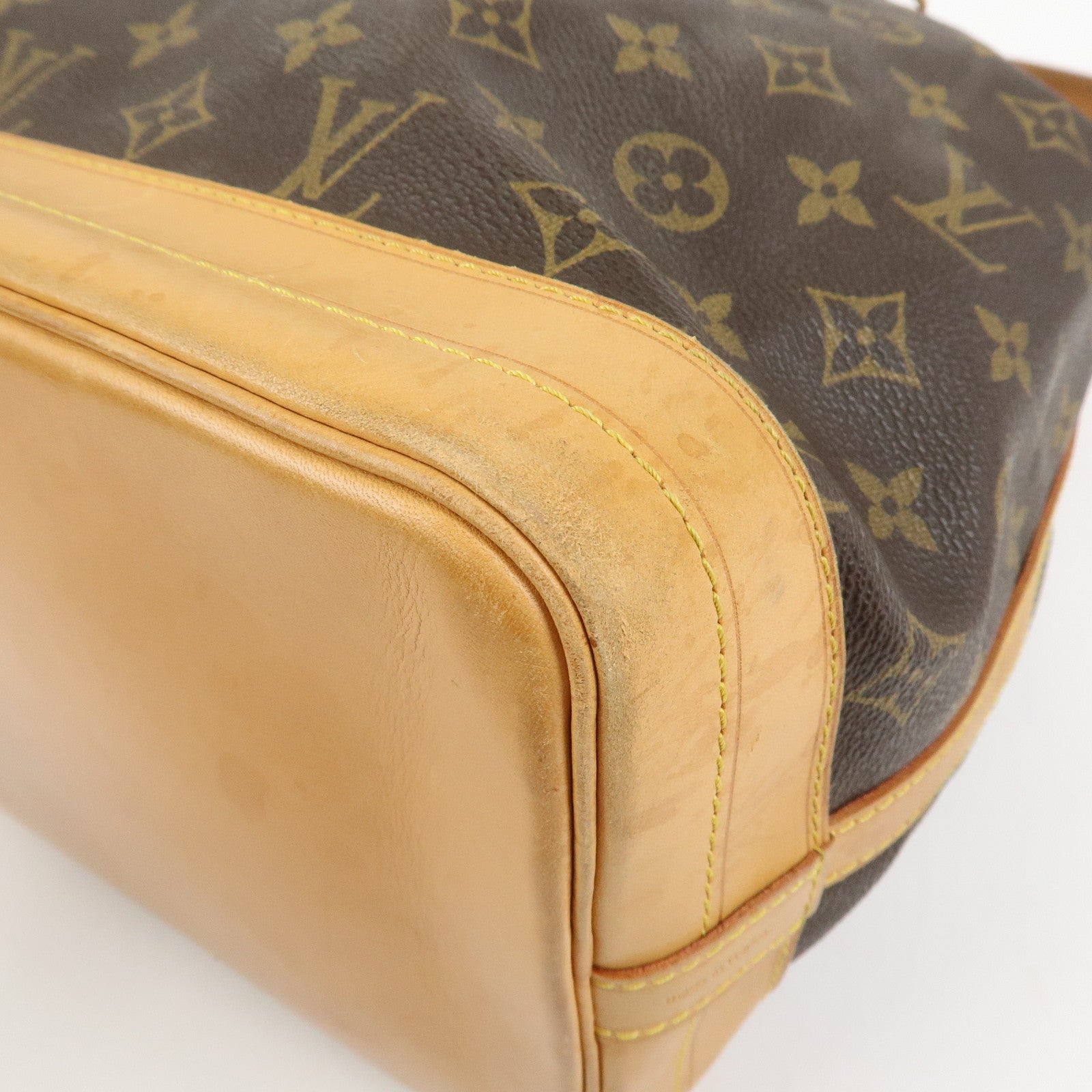 Louis Vuitton Monogram Noe Shoulder Bag Hand Bag Brown M42224