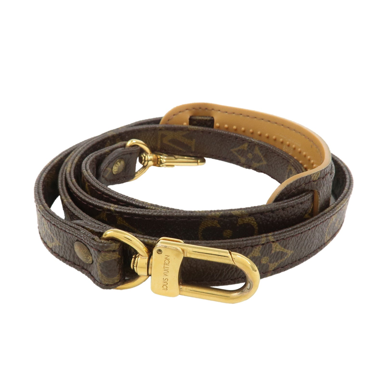 Louis Vuitton Monogram Canvas Shoulder Strap 120cm 1.6cm J75010
