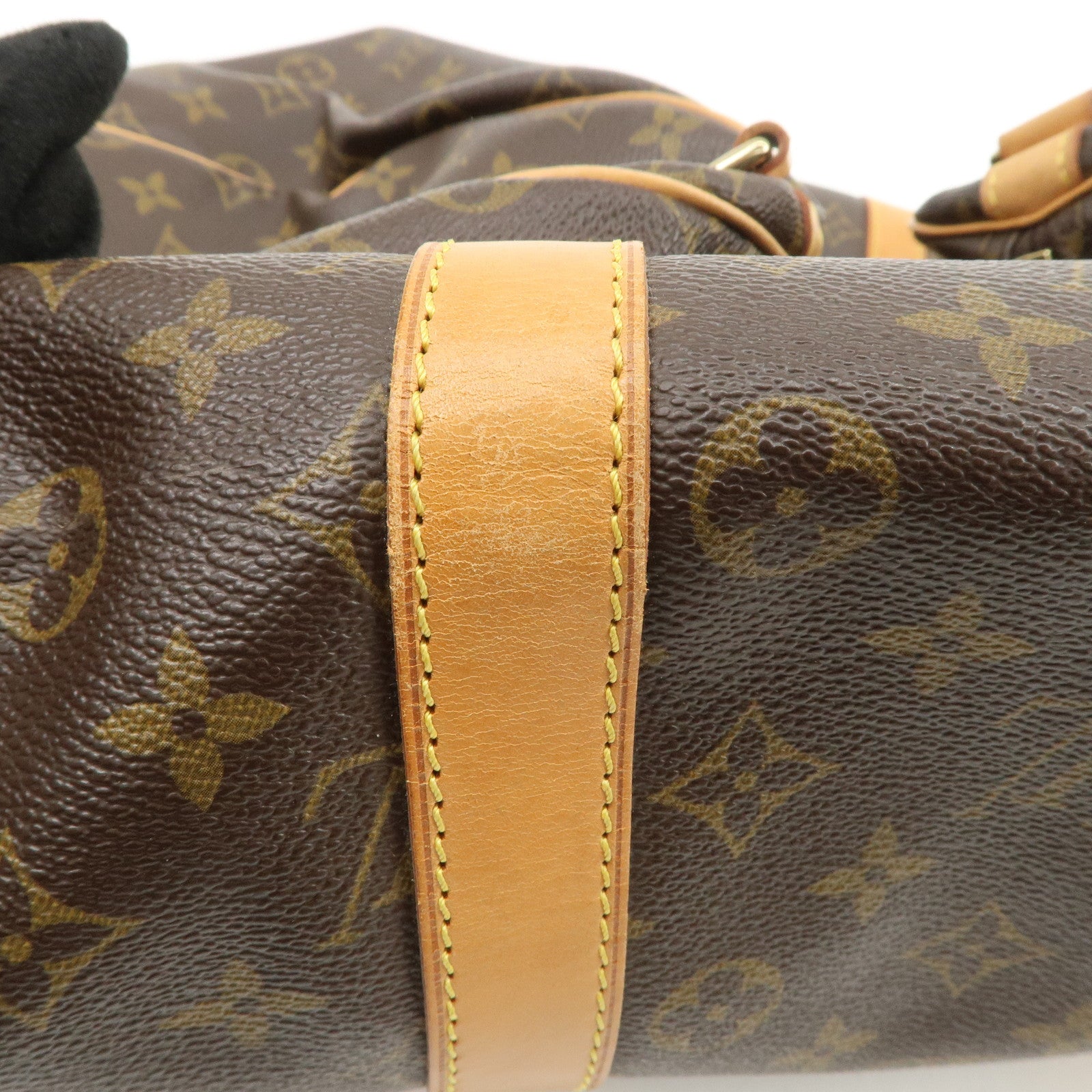 Louis Vuitton Monogram Keep All Bandouliere 55 Boston Bag M41414