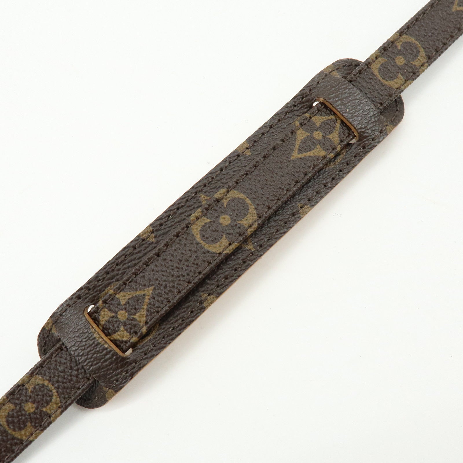 Louis Vuitton Monogram Adjustable Shoulder Strap Brown 120cm J52315
