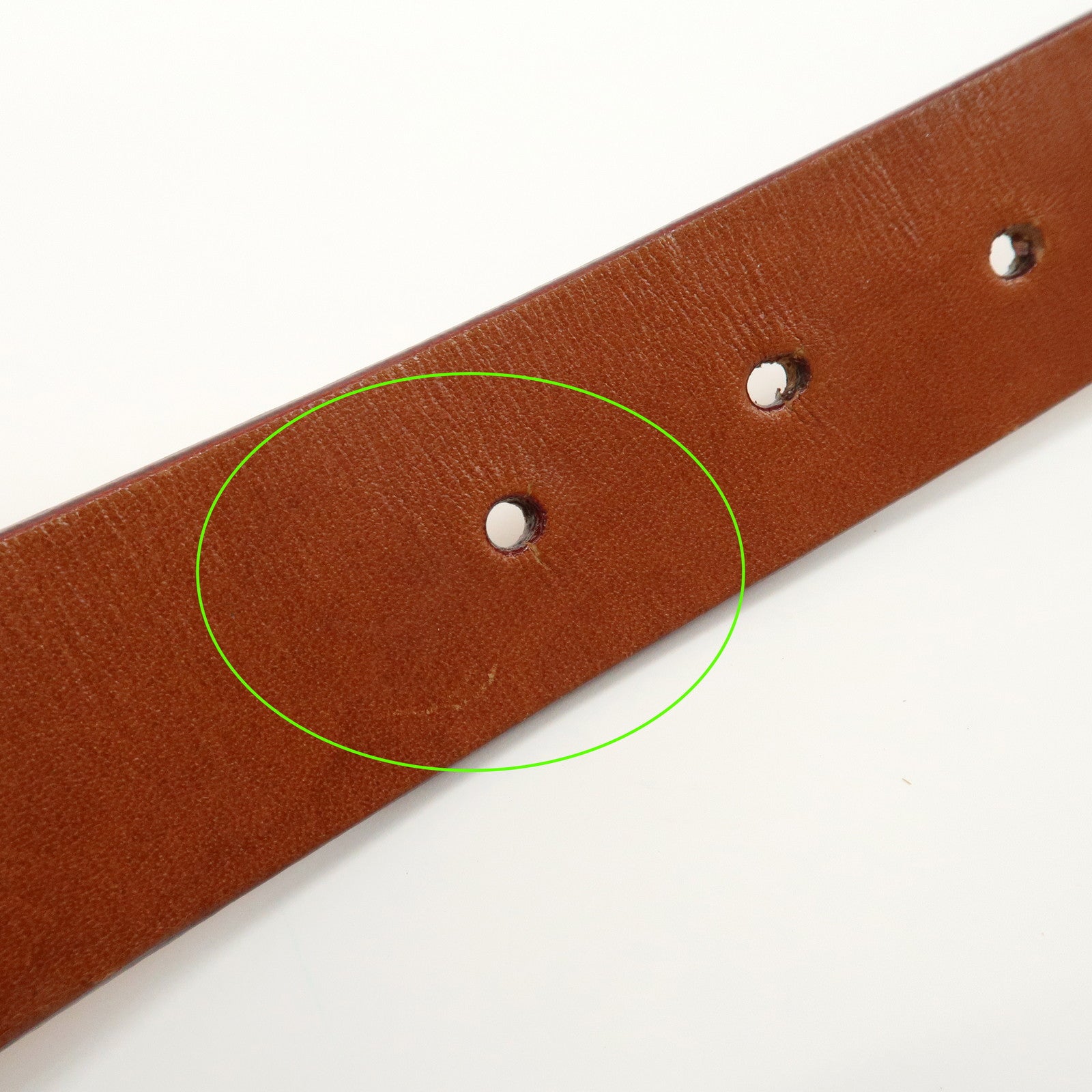 Louis Vuitton Leather Ceinture LV Initial Belt 80/32 Caramel M6901