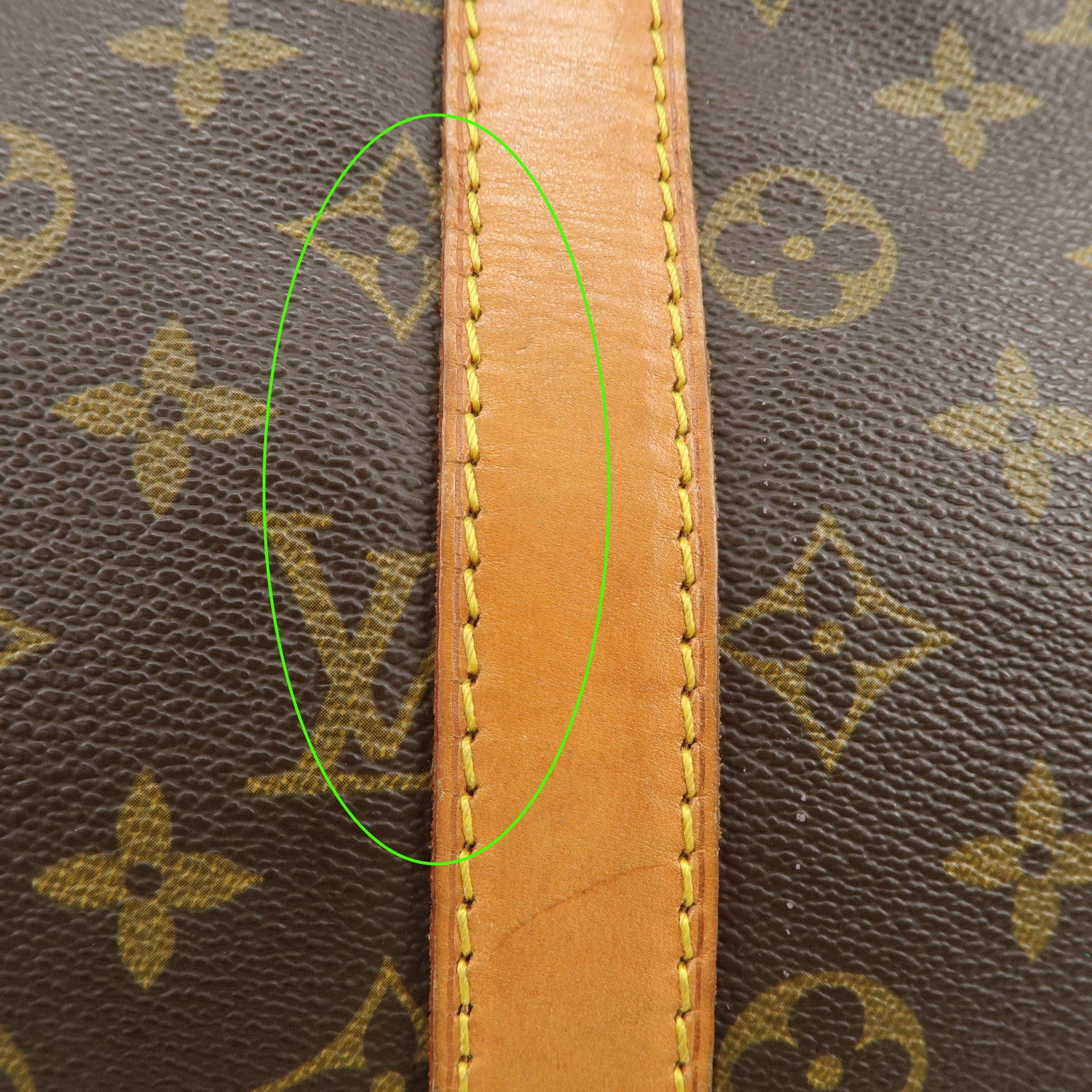 Louis Vuitton Monogram Keep All Bandouliere 45 Boston Bag M41418