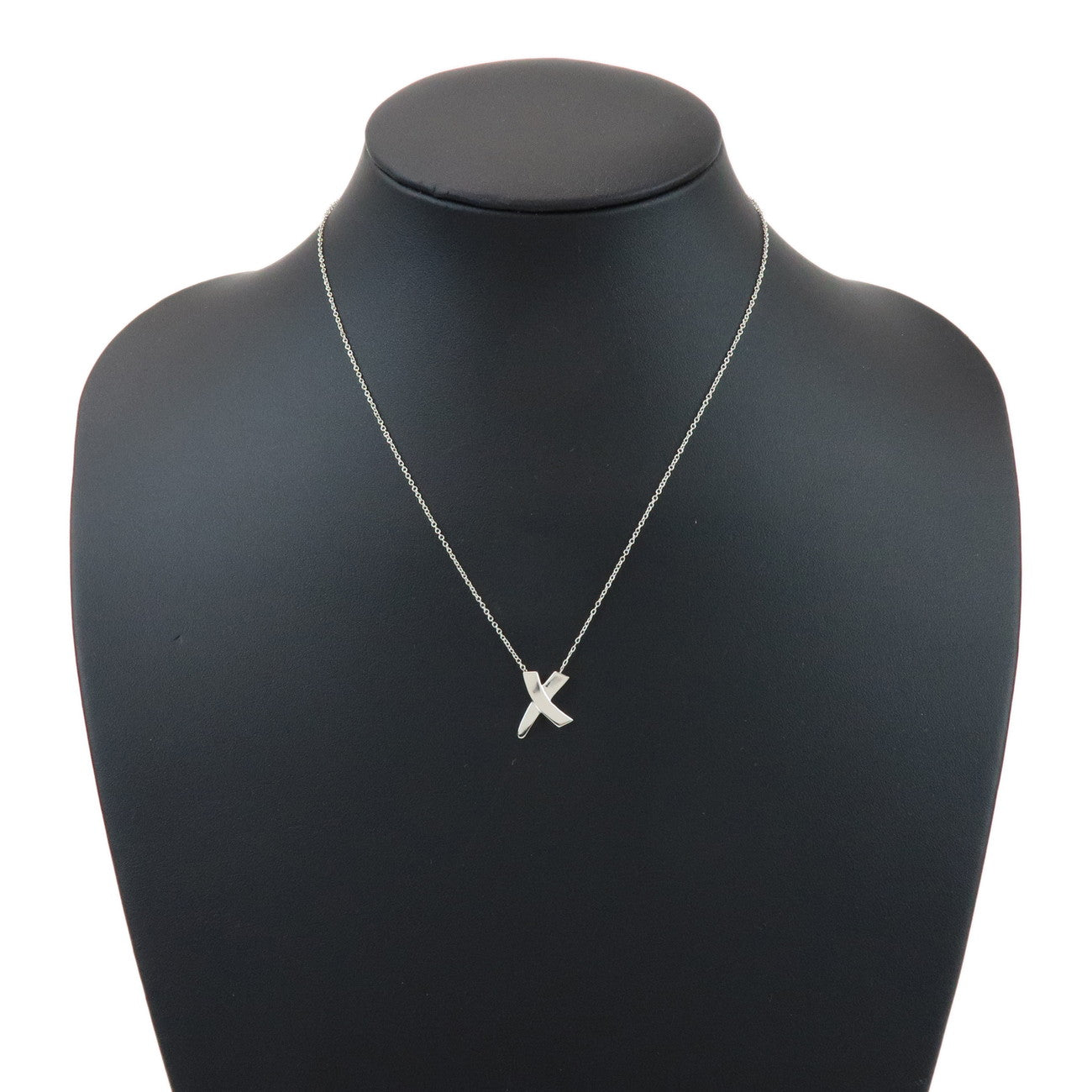 Tiffany & Co Kiss Necklace SV925 Silver