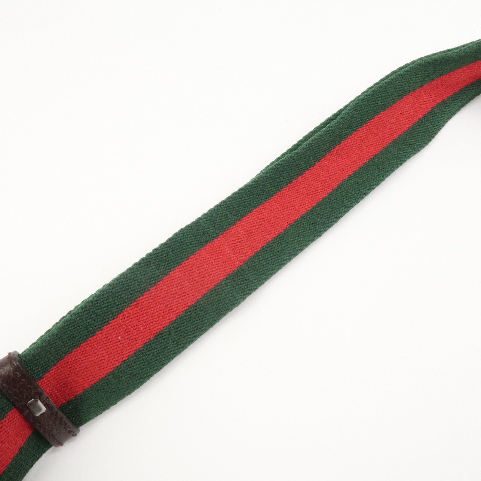 GUCCI Sherry GG Canvas Leather Shoulder Bag Beige Brown 181092