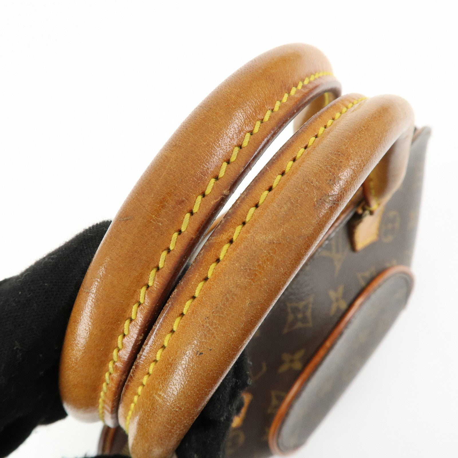 Louis Vuitton Monogram Ellipse PM Hand Bag Brown M51127