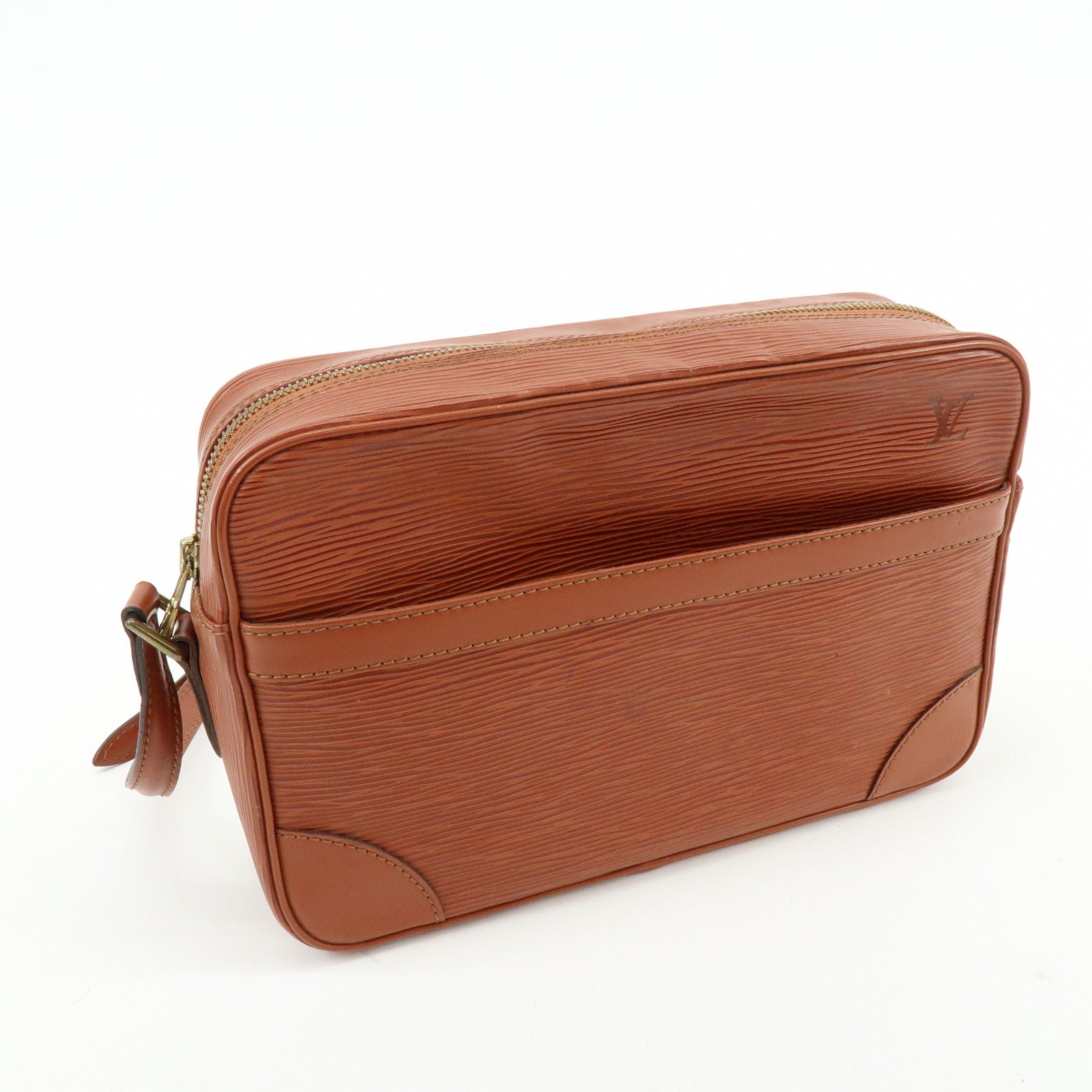 Louis Vuitton Epi Trocadero 24 Shoulder Crossbody Bag Brown M52313