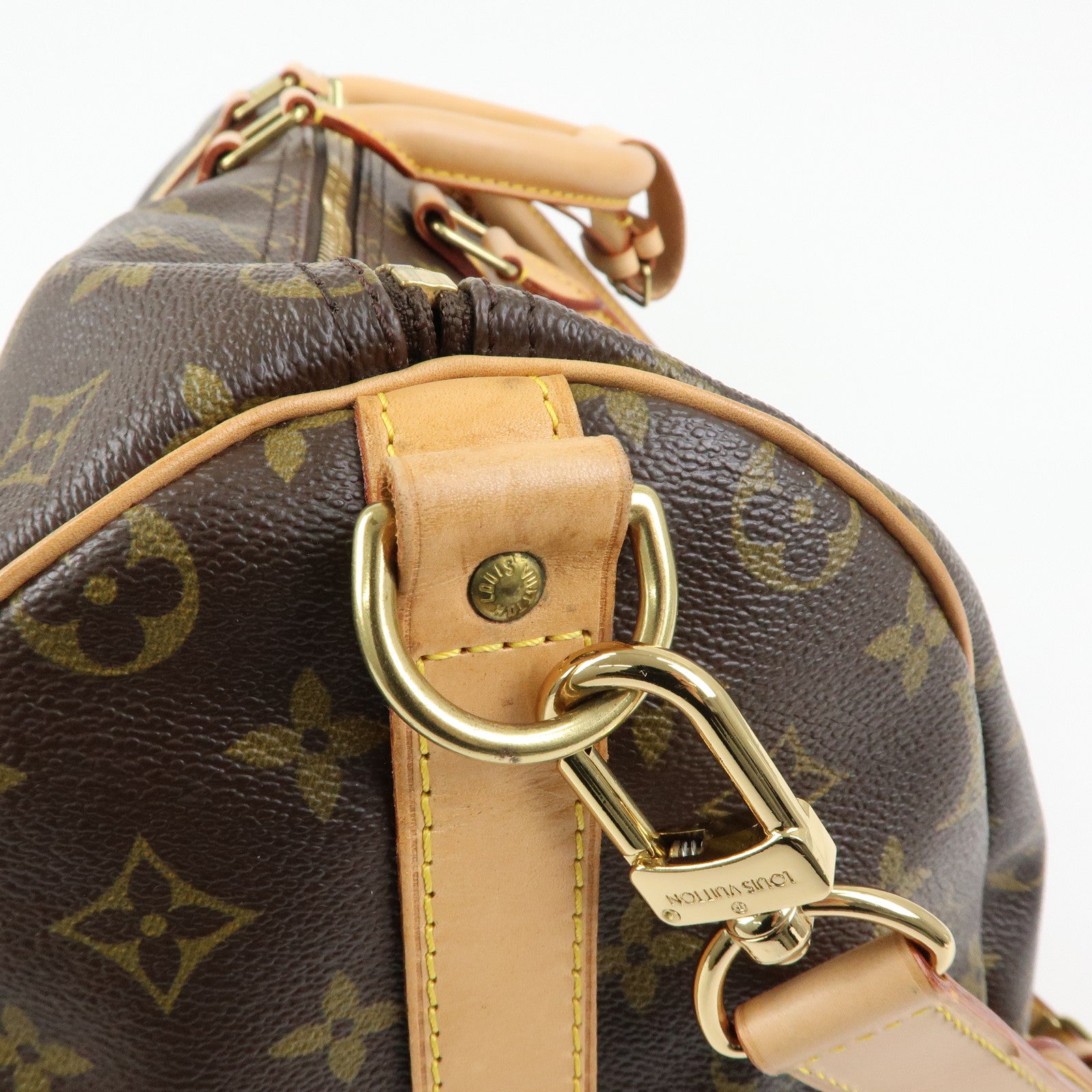 Louis Vuitton Monogram Keep All Bandouliere 50 Boston Bag M41416