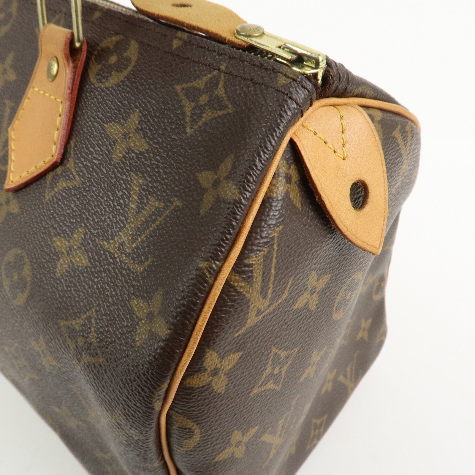 Louis Vuitton Monogram Speedy 30 Boston Bag Hand Bag Brown M41526