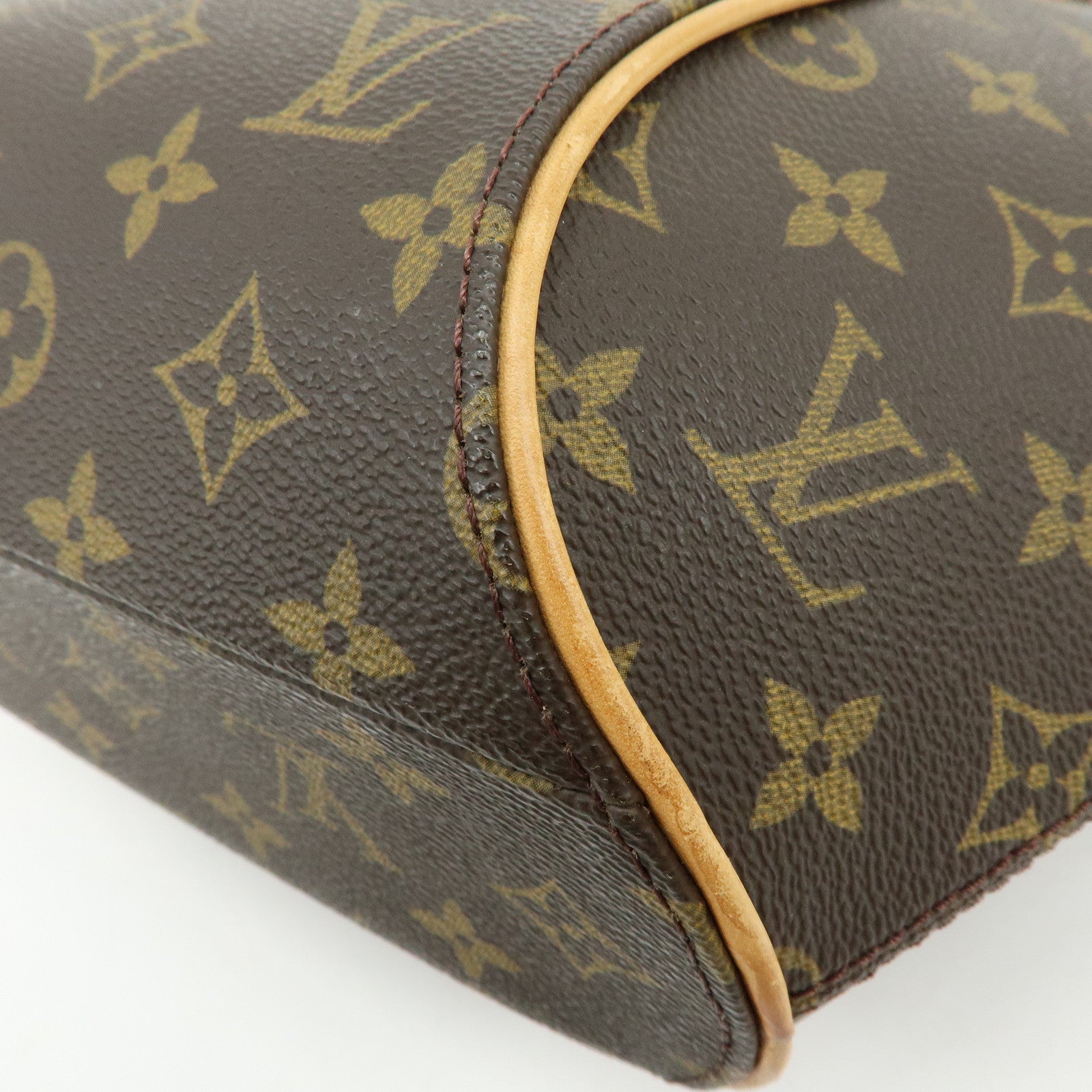Louis Vuitton Monogram Ellipse PM Canvas Hand Bag Brown M51127