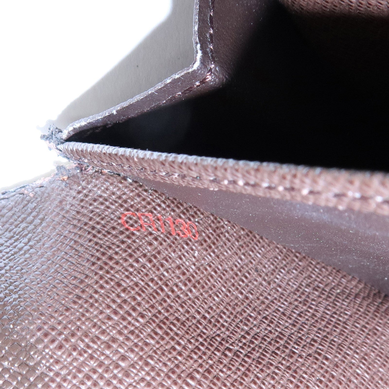 Louis Vuitton Damier Portefeuille Sarah Long Wallet Brown N61734