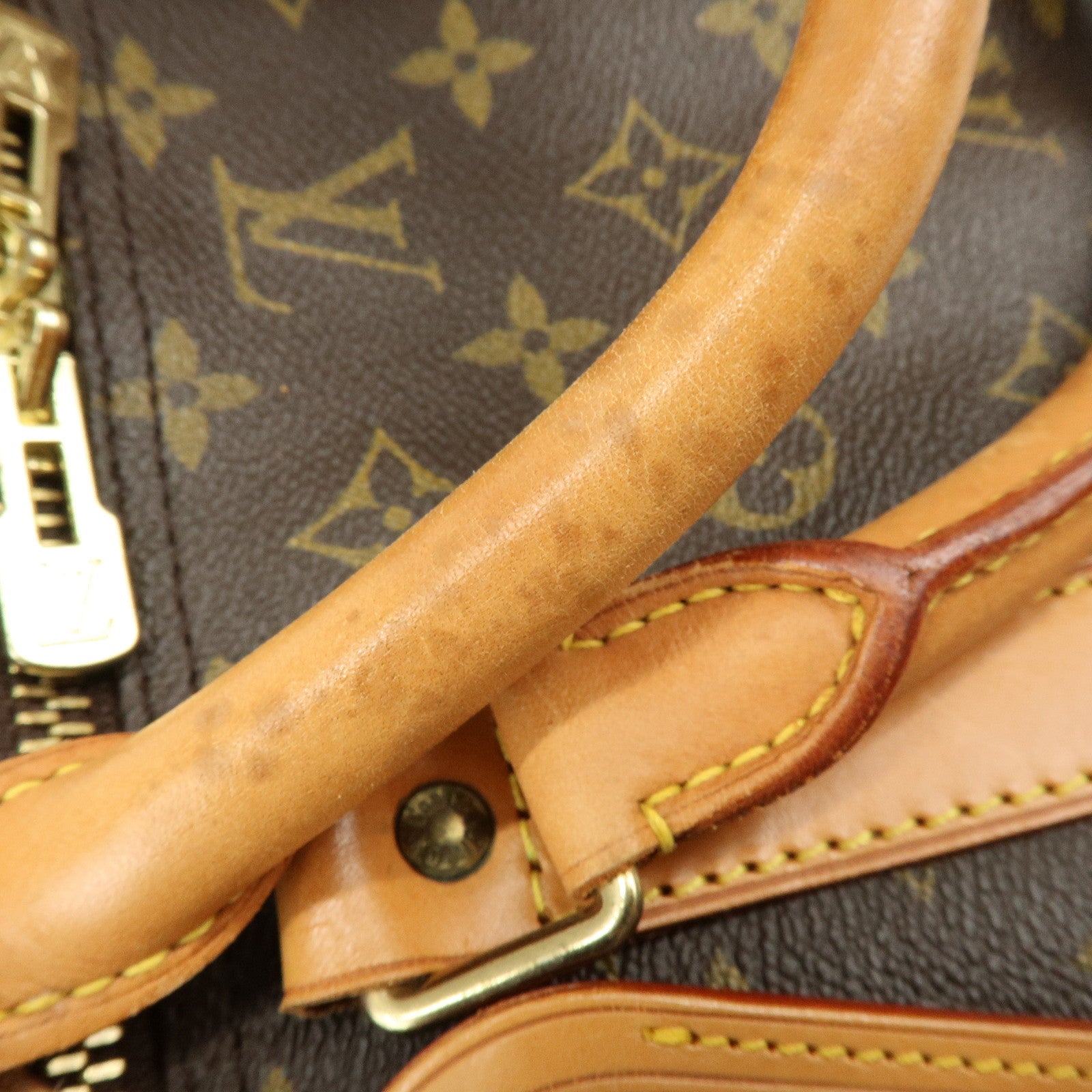 Louis Vuitton Monogram Keep All Bandouliere 60 Boston Bag M41412