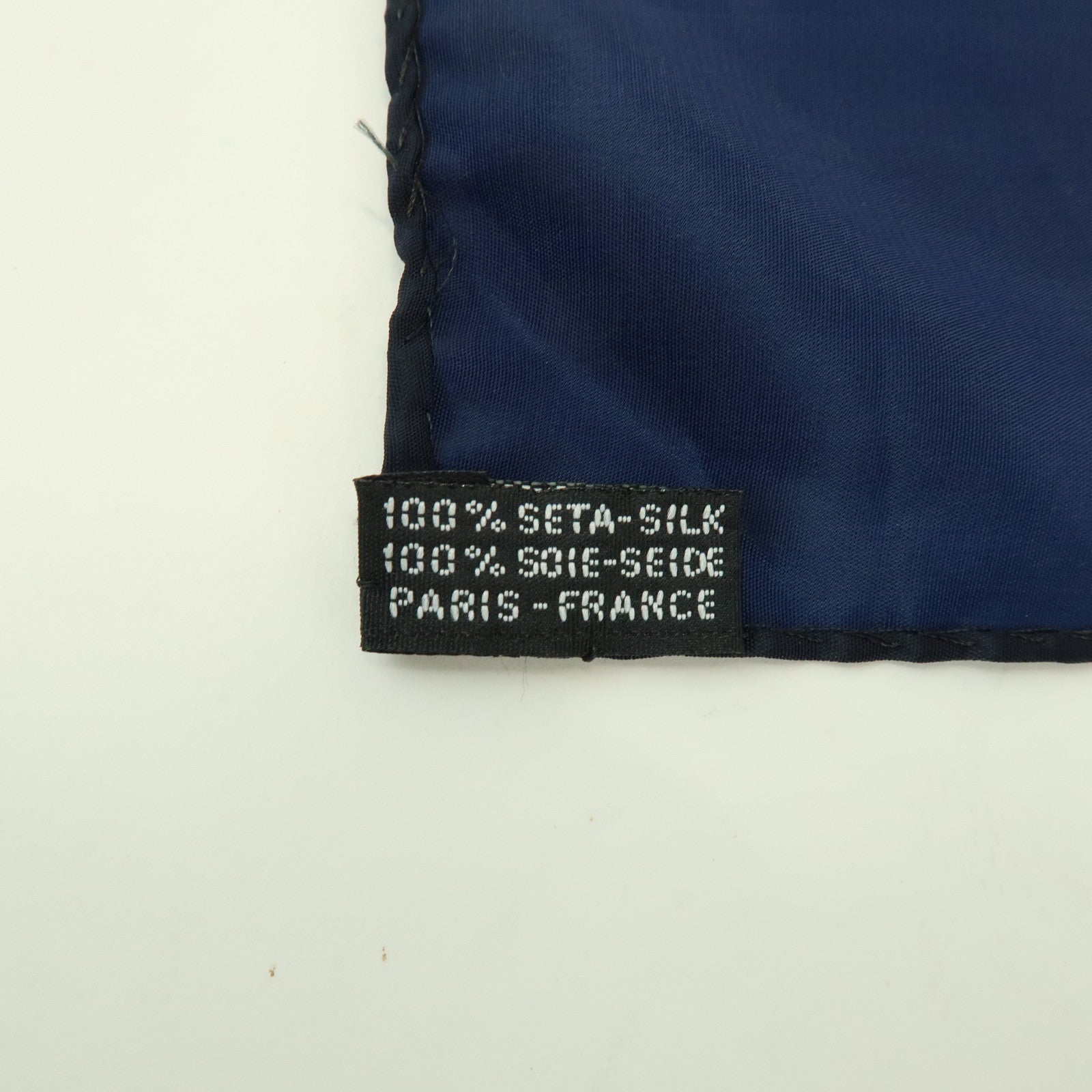 CHANEL COCO Mark Silk 100% Scarf Logo Print Black Multicolor