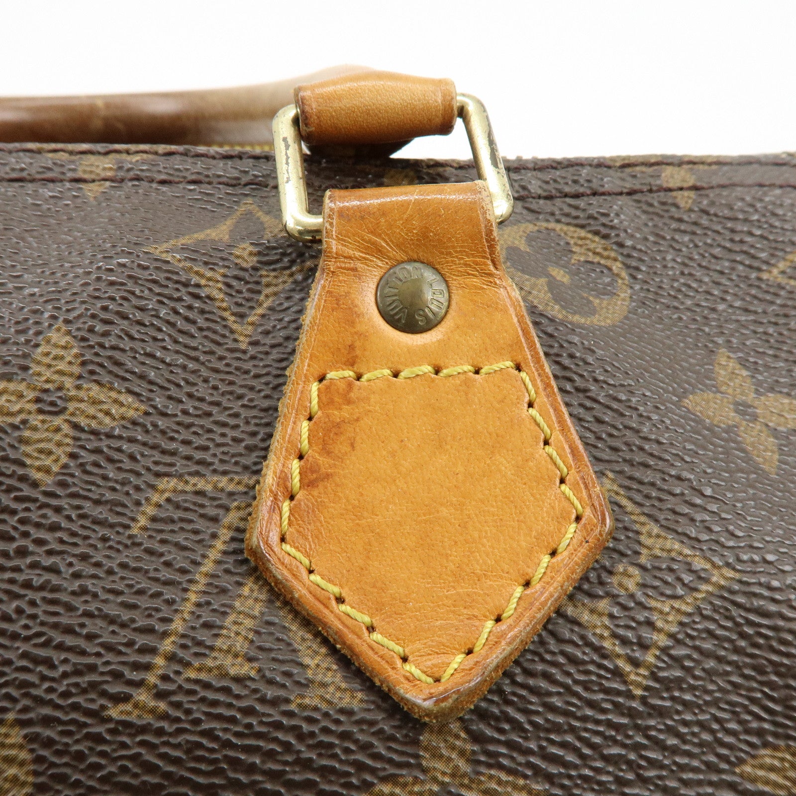 Louis Vuitton Monogram Speedy 30 Boston Bag Hand Bag Brown M41526