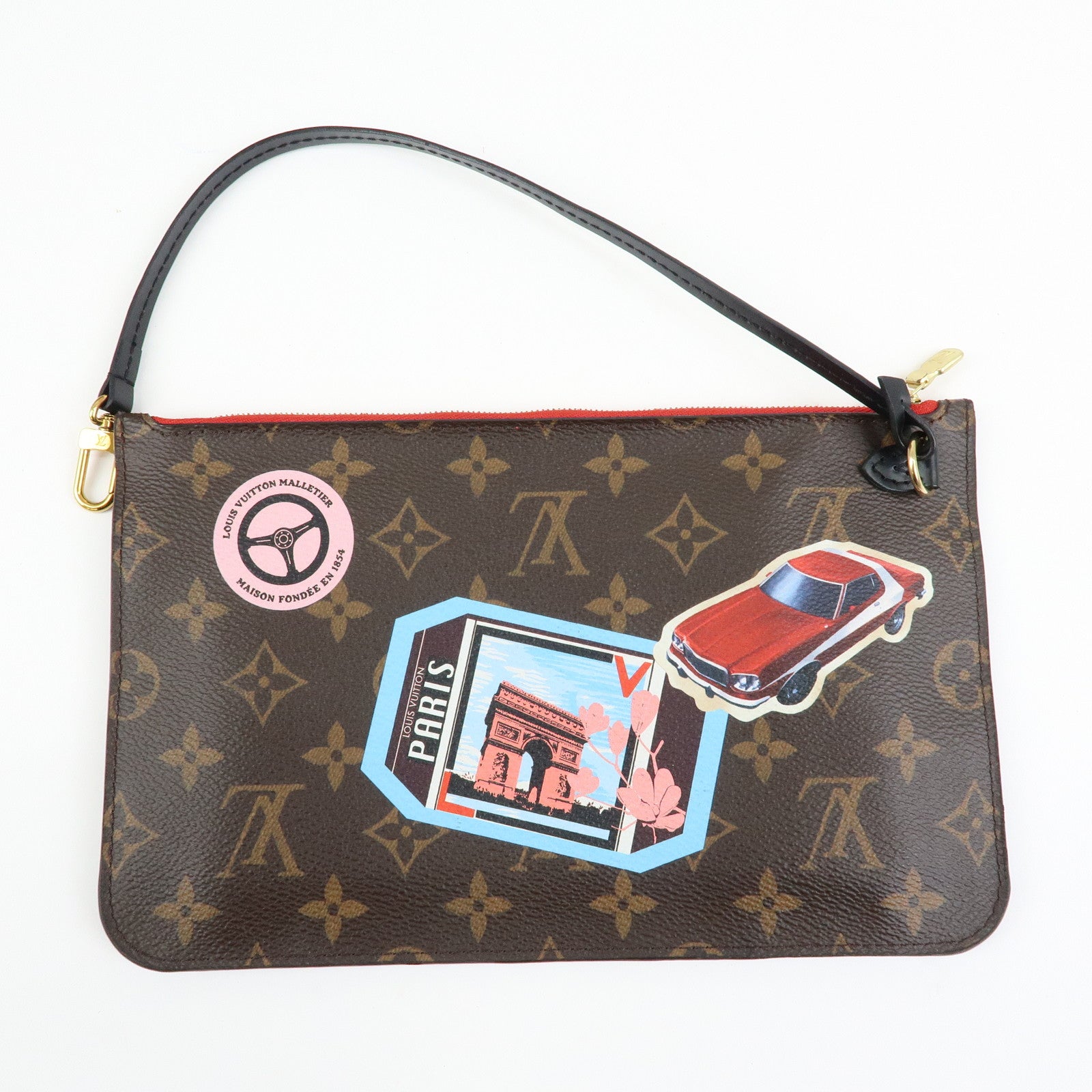Louis Vuitton Monogram LV World Tour Neverfull MM Tote Bag M42844