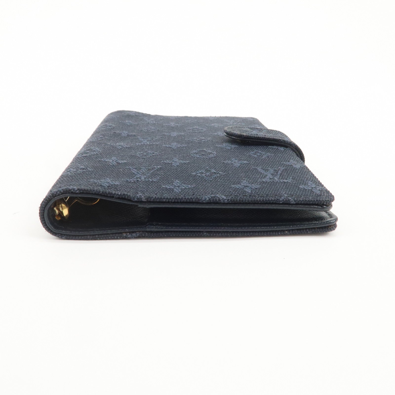 Louis Vuitton Monogram Mini Agenda PM Planner Cover TST Blue R20913