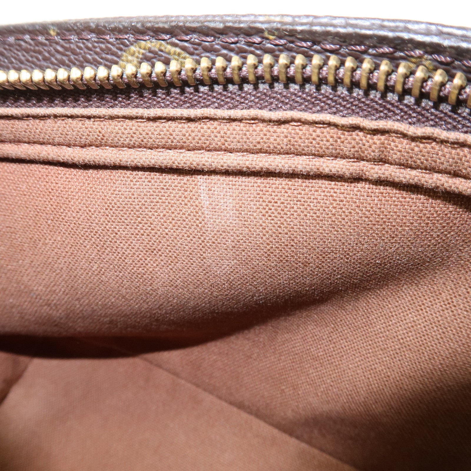 Louis Vuitton Monogram Trotteur Shoulder Bag Brown M51240