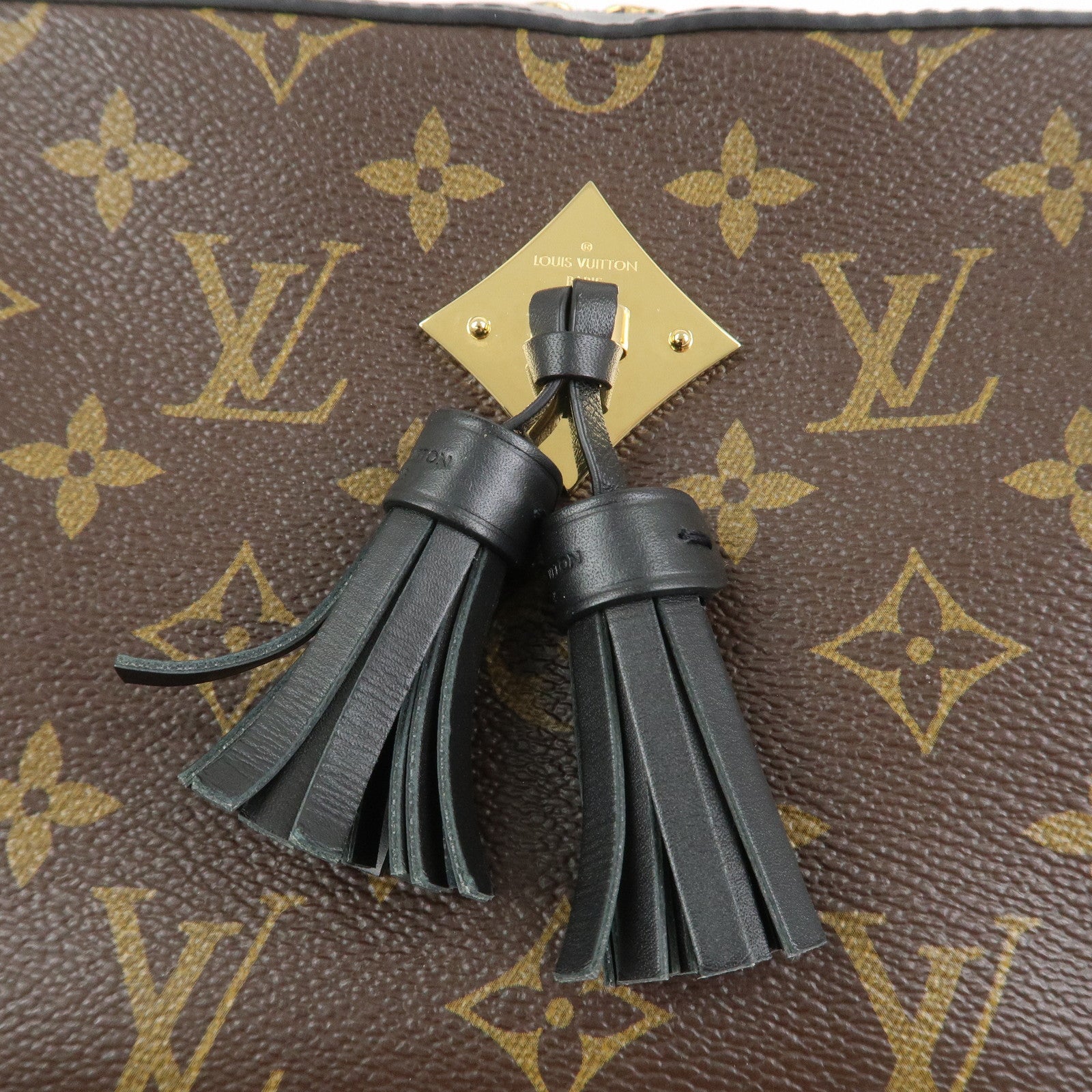 Louis Vuitton Monogram Santonge Shoulder Bag Brown M43555