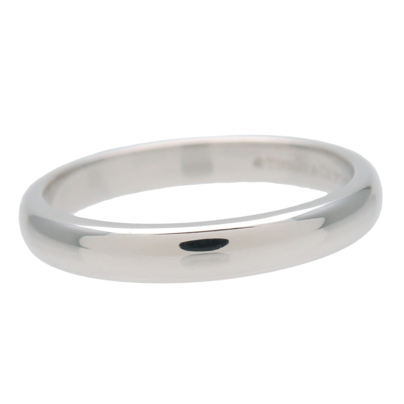 Tiffany & Co Classic Band Ring PT950 Platinum US6.5 EU53 HK14