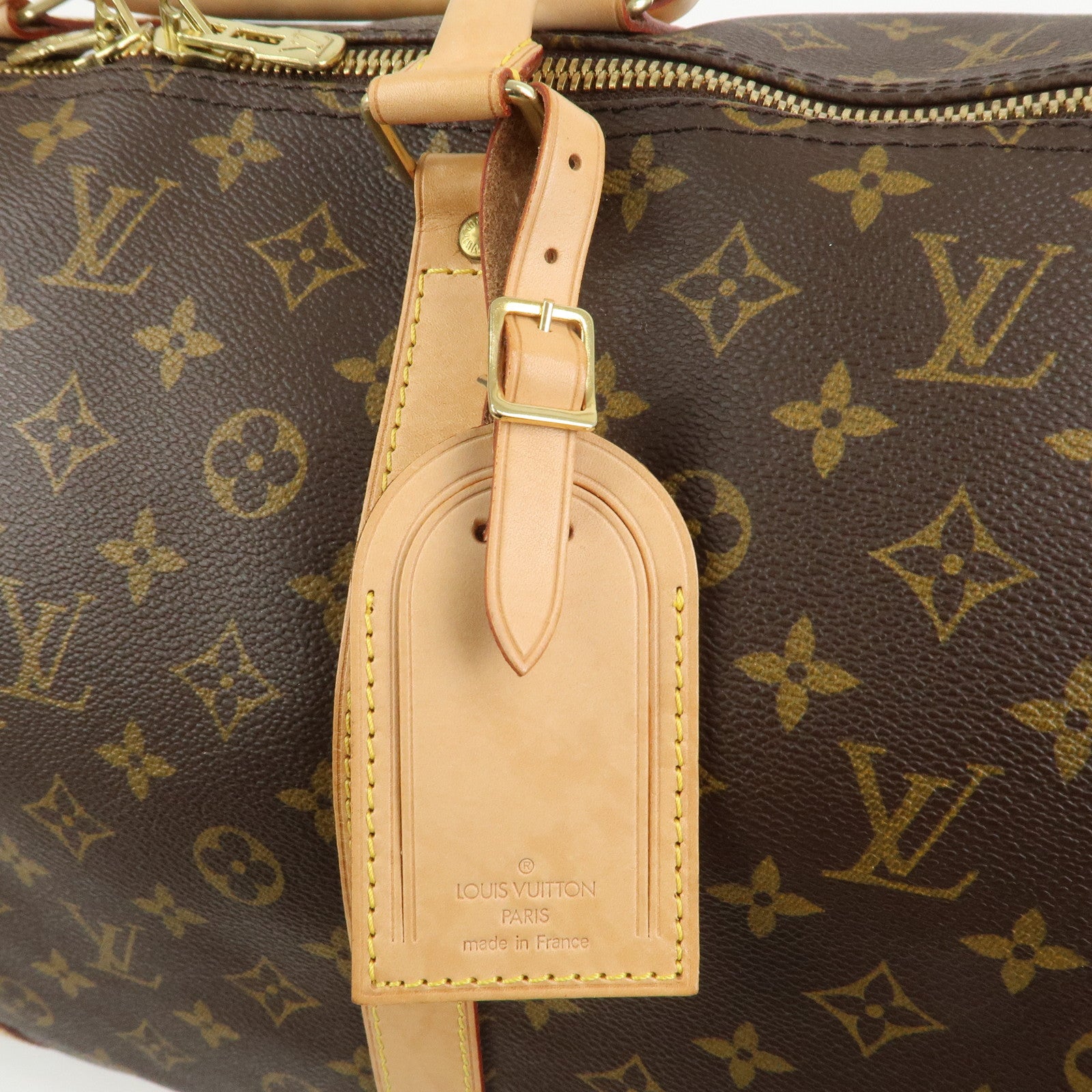 Louis Vuitton Monogram Keep All Bandouliere 60 Boston Bag M41412