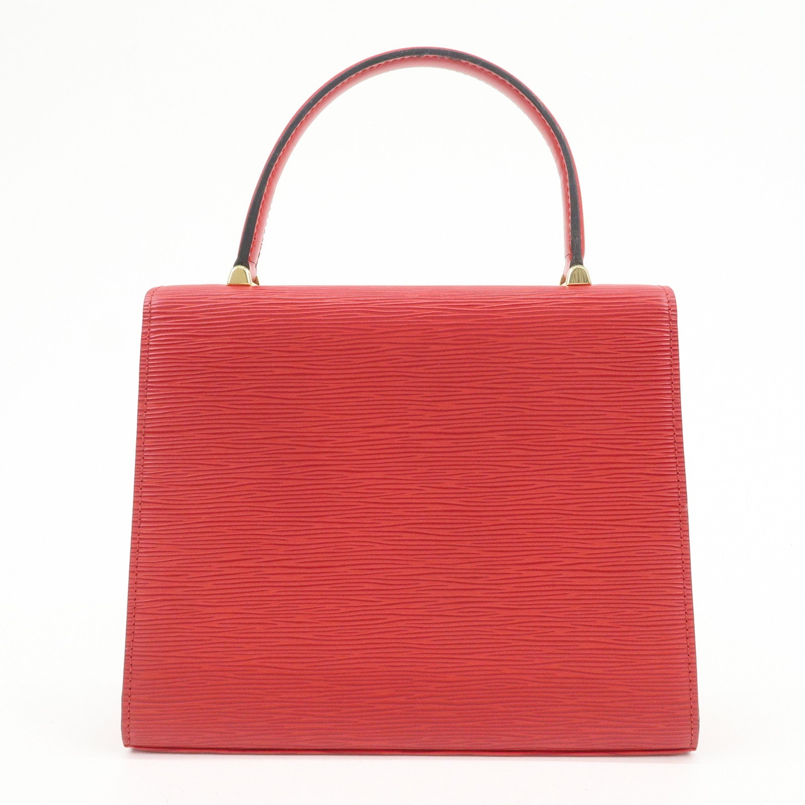 Louis Vuitton Epi Leather Marceau Hand Bag Castilian Red M52377