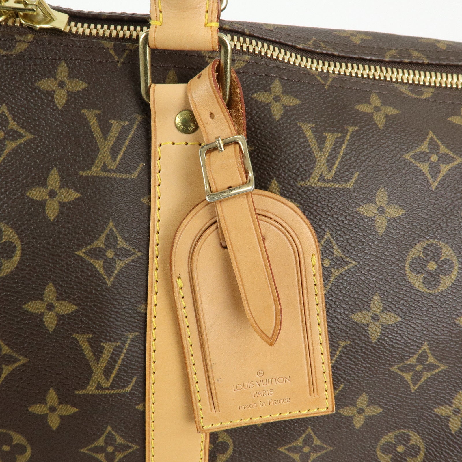 Louis Vuitton Monogram Keep All Bandouliere 50 Boston Bag M41416