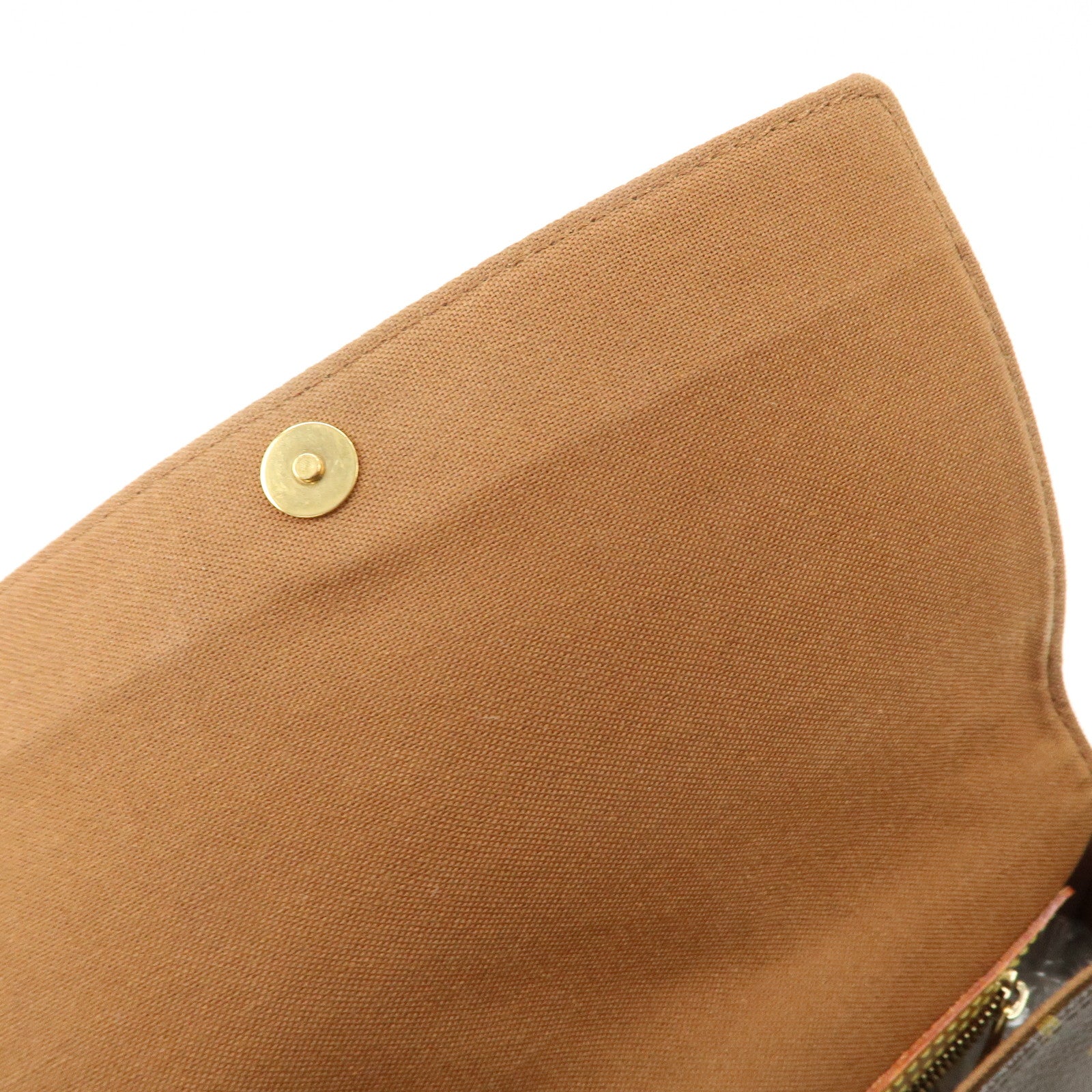 Louis Vuitton Monogram Mini Looping Shoulder Bag Brown M51147 Used