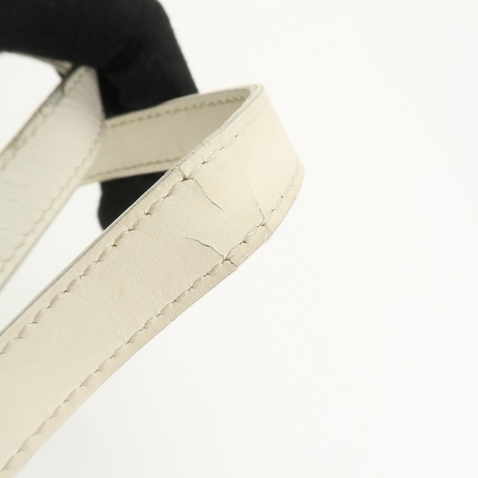 GUCCI GG Canvas Leather Shoulder Bag Hand Bag Light Blue 002.1099