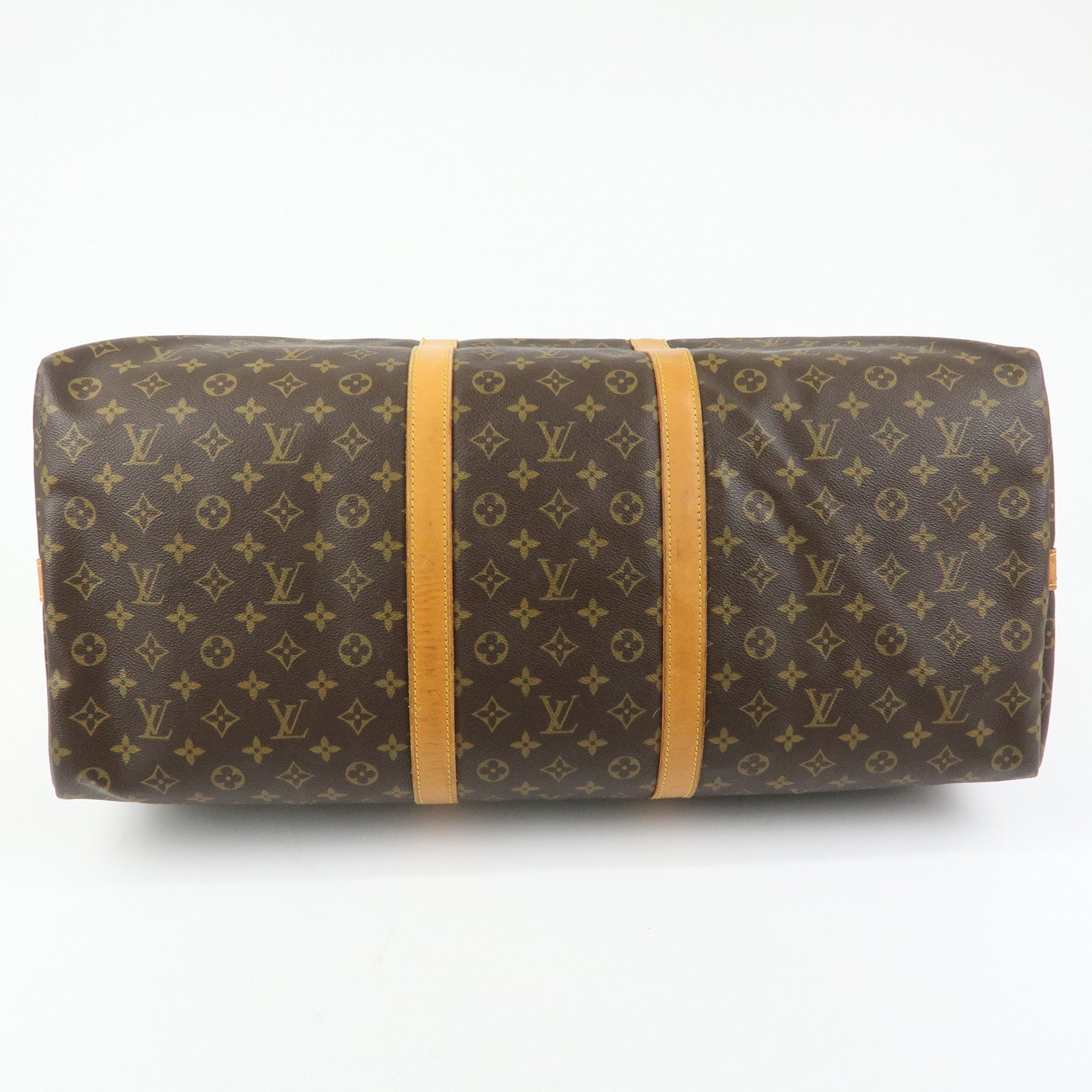 Louis Vuitton Monogram Keep All Bandouliere 60 Boston Bag M41412