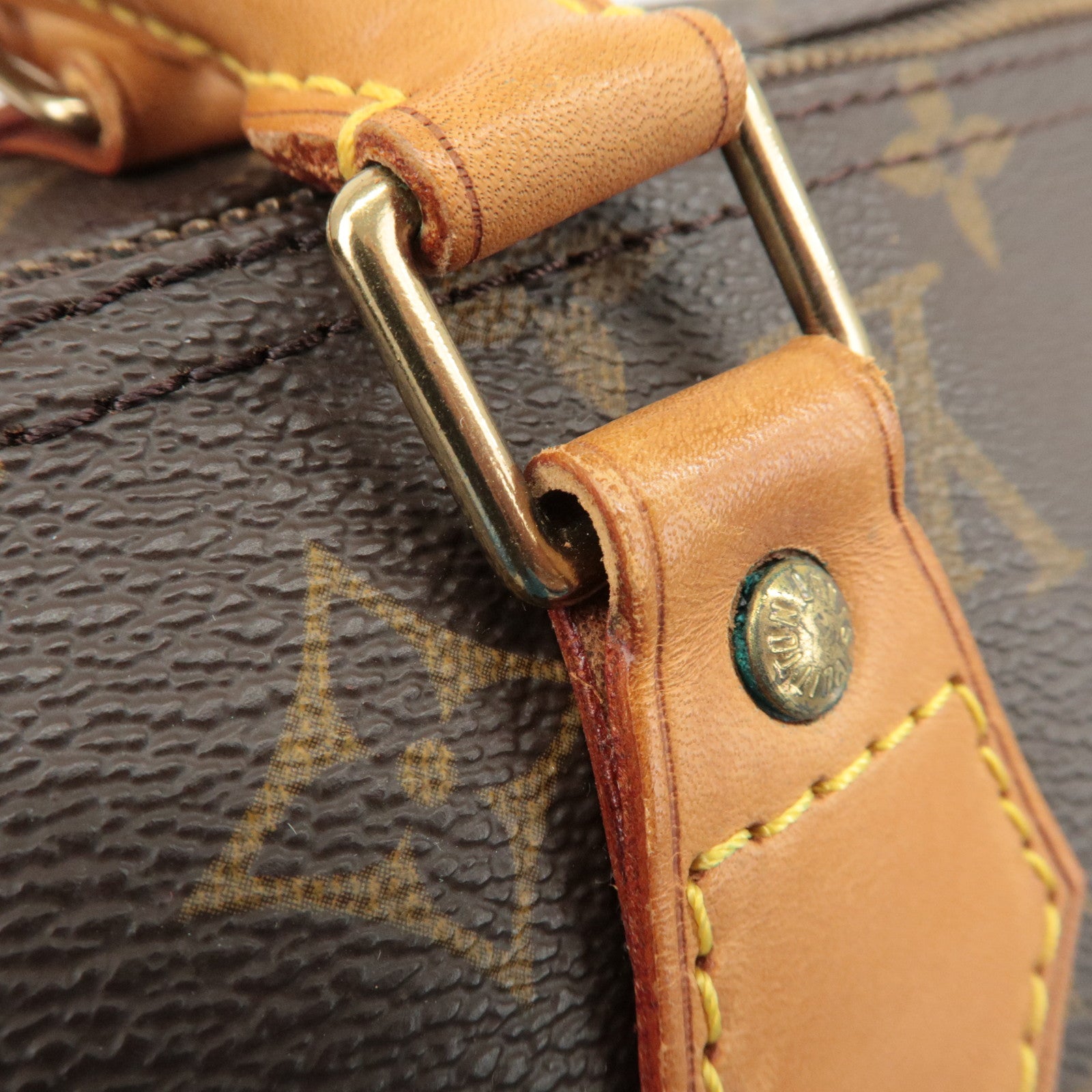 Louis Vuitton Monogram Speedy 40 Hand Bag Boston Bag M41522 Used