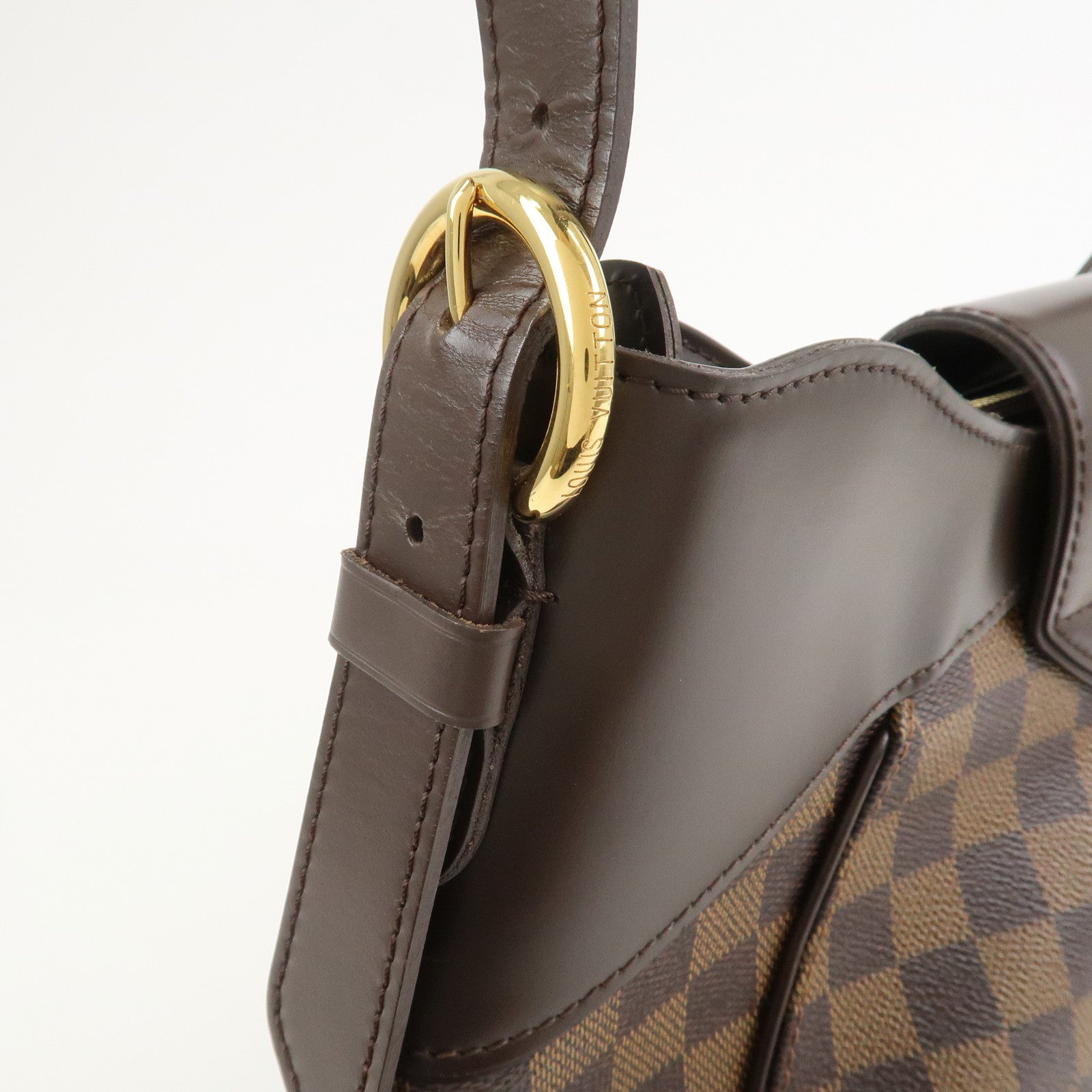 Louis Vuitton Damier Sistina MM Shoulder Bag Damier Ebene N41541