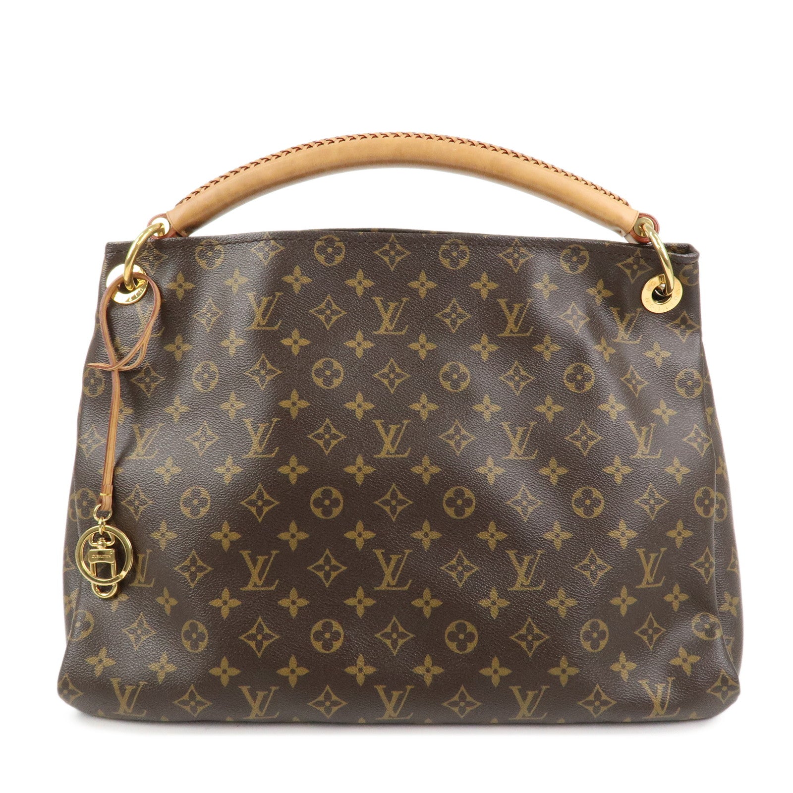 Louis Vuitton Monogram Artsy MM Shoulder Bag Brown M40249