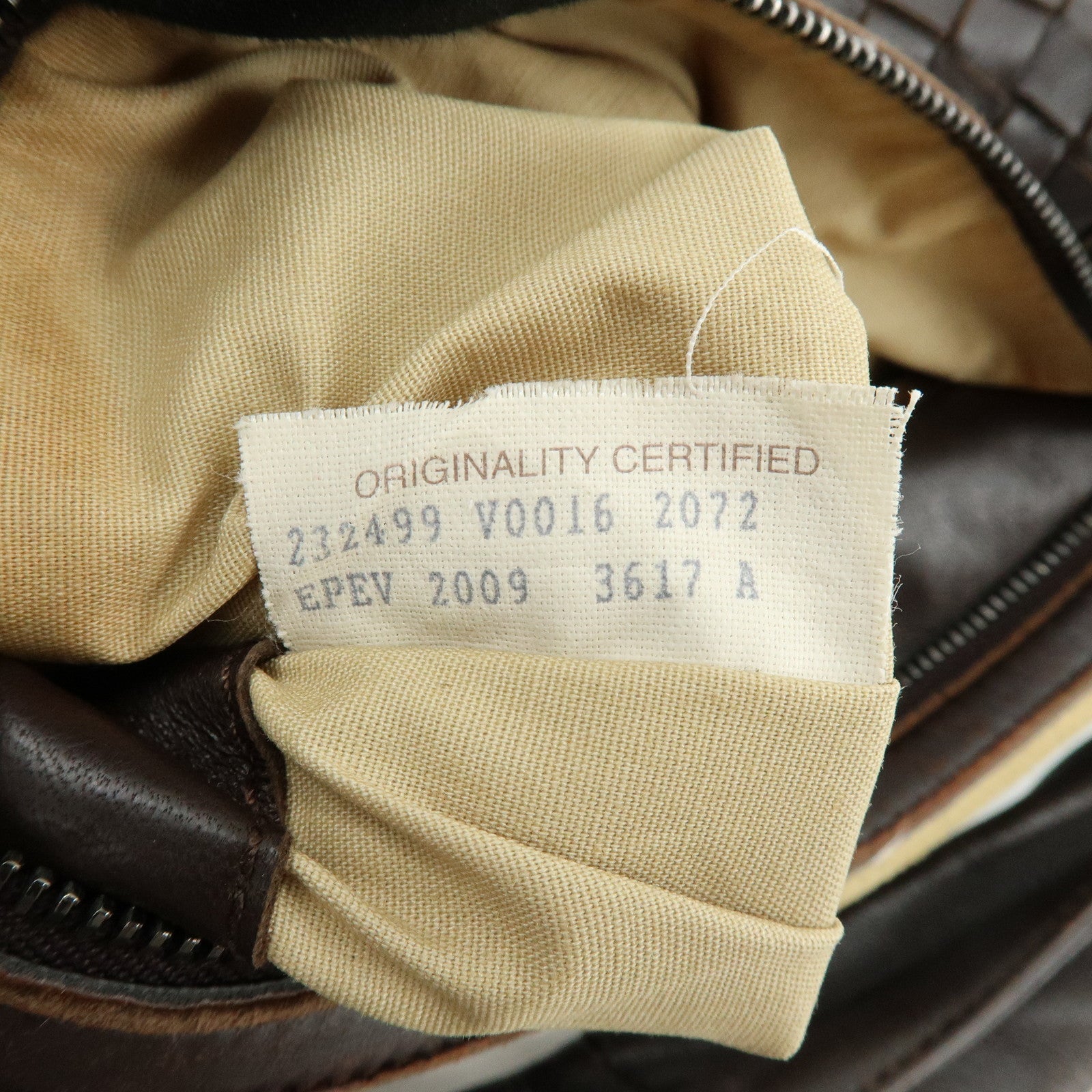 BOTTEGA VENETA Hobo Intrecciato Leather Shoulder Bag Brown 232499