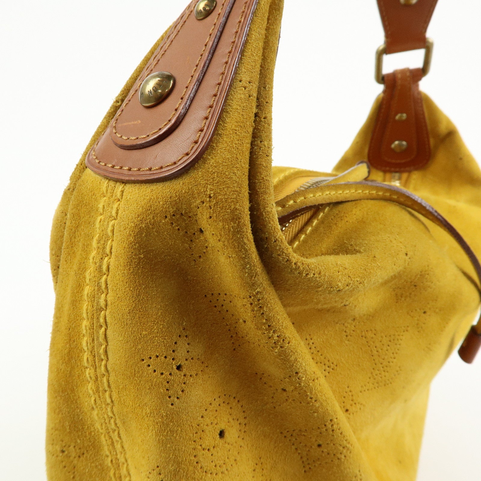 Louis Vuitton Monogram Mahina Onata GM Shoulder Bag Yellow M95118
