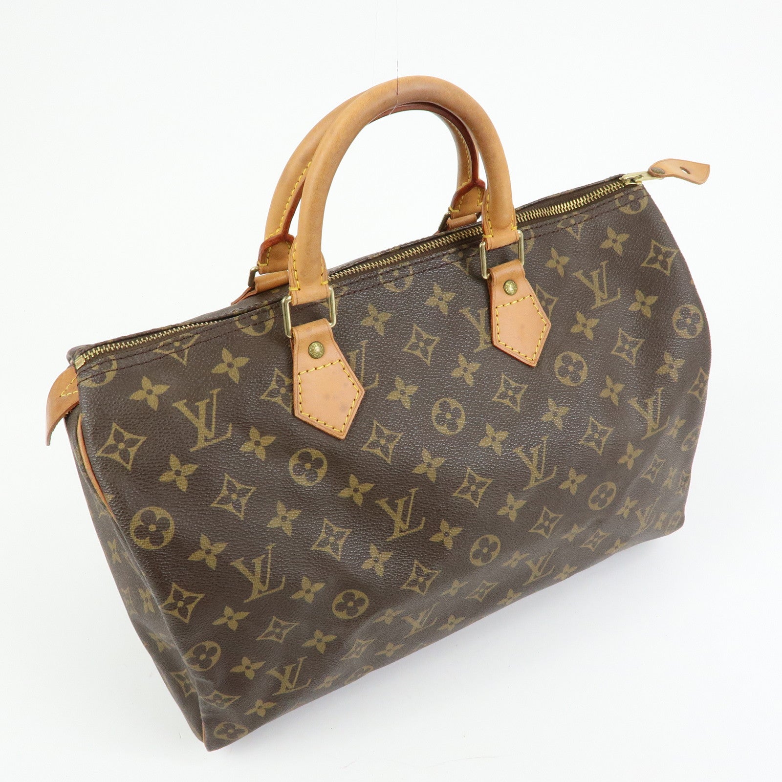 Louis Vuitton Monogram Speedy 35 Boston Bag Hand Bag M41524