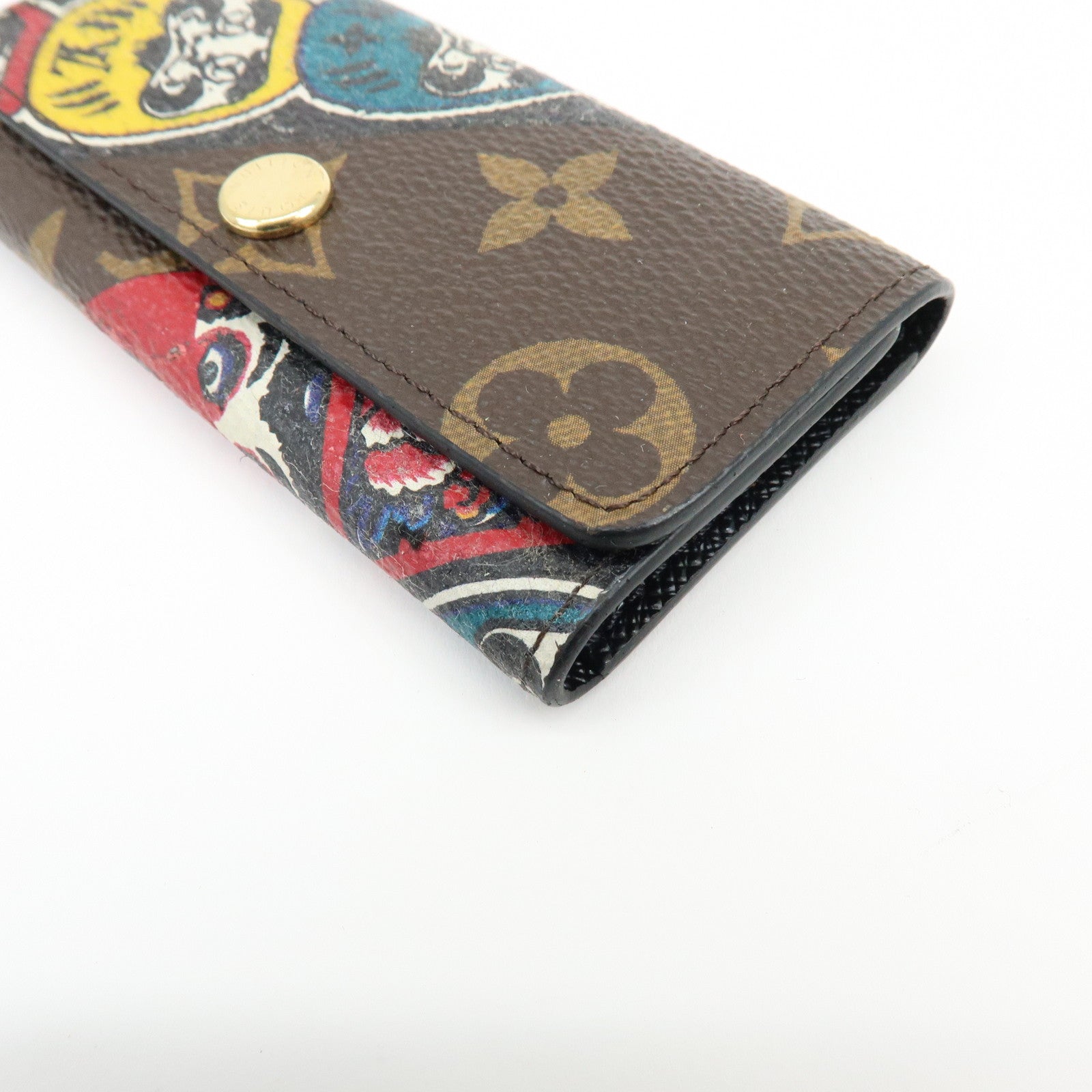 Louis Vuitton Yamamoto Kansai Monogram Multiclés 4 Key Case M67252