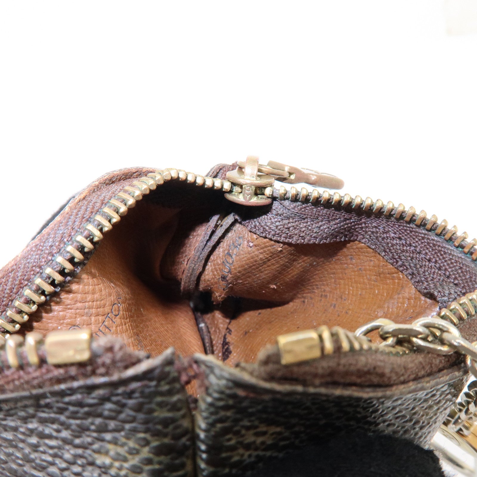 Louis Vuitton Monogram Set of 2 Pochette Cles Coin Cases M62650