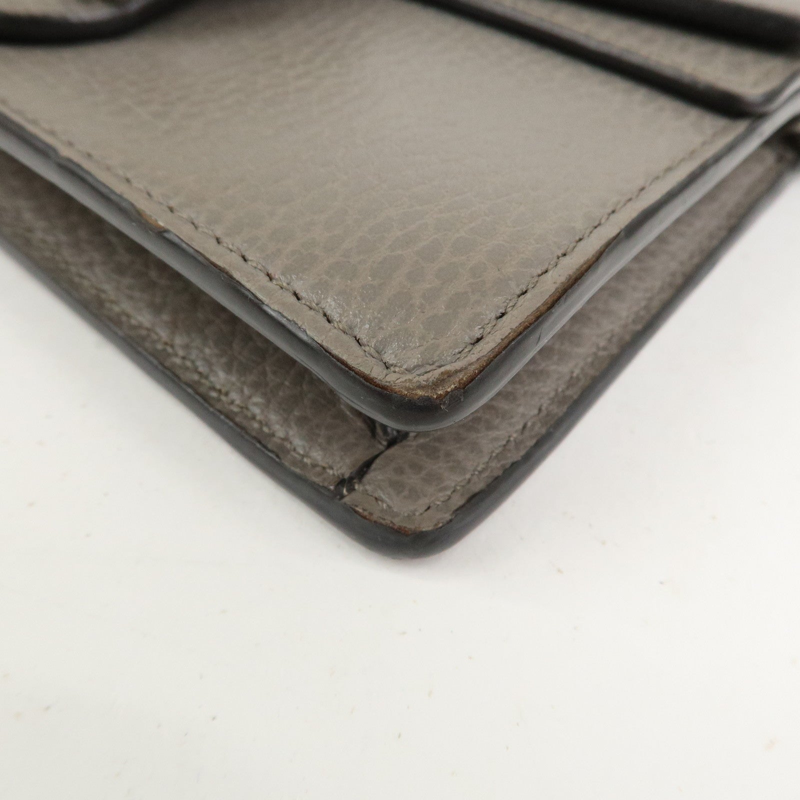 GUCCI Dionysus Super Mini Bag Leather Chain Shoulder Bag 476432