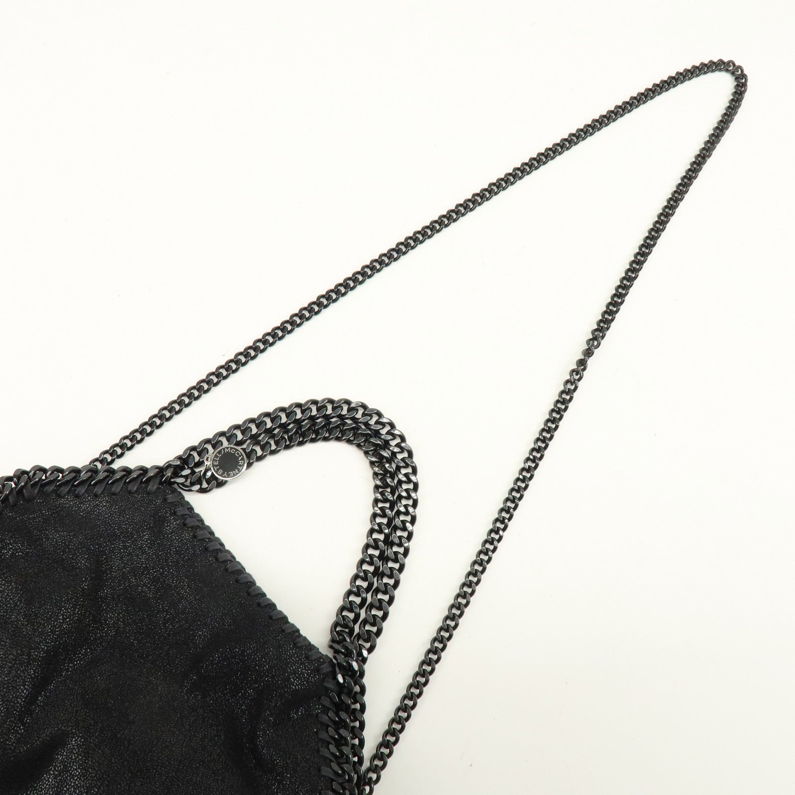 STELLA MCCARTNEY Falabella 2Way Bag Shoulder Bag Hand Bag Black