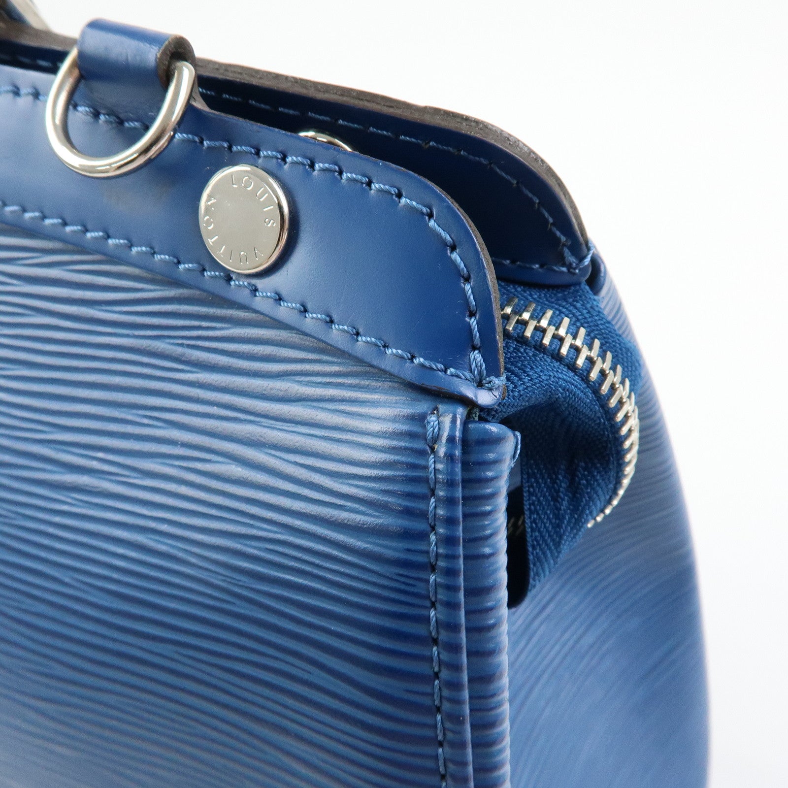 Louis Vuitton Epi Leather Blair MM 2Way Bag Toledo Blue M40964