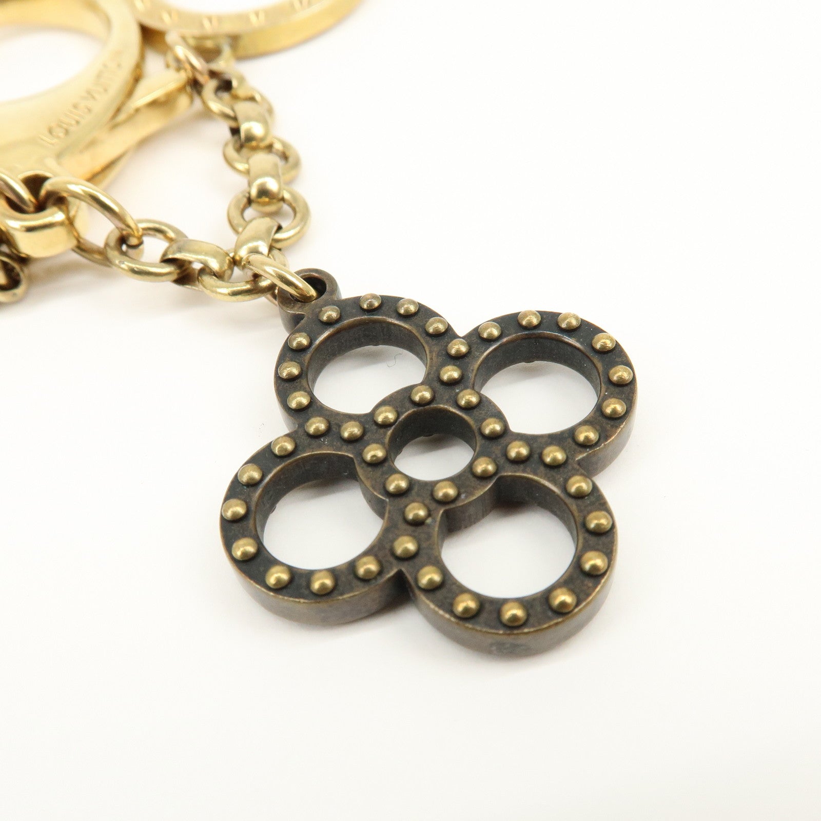 Louis Vuitton Bijoux Sac Tapage Metal Bag Charm Gold Silver M65090