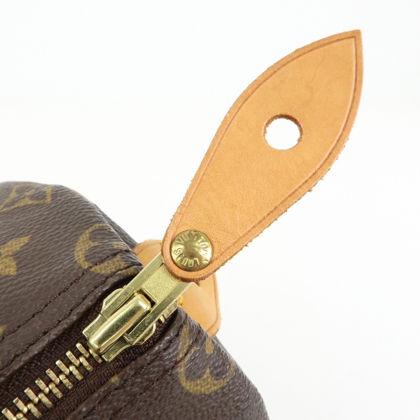Louis Vuitton Monogram Speedy 25 Boston Bag Hand Bag Brown M41528