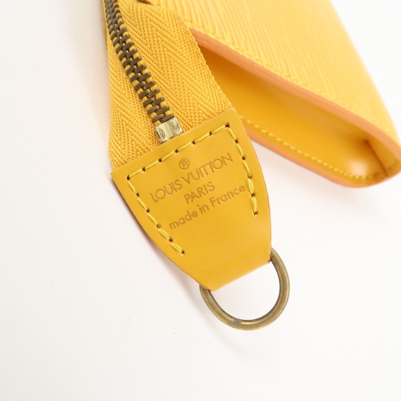 Louis Vuitton Epi Leather Pochette Accessoires Pouch Yellow M52959