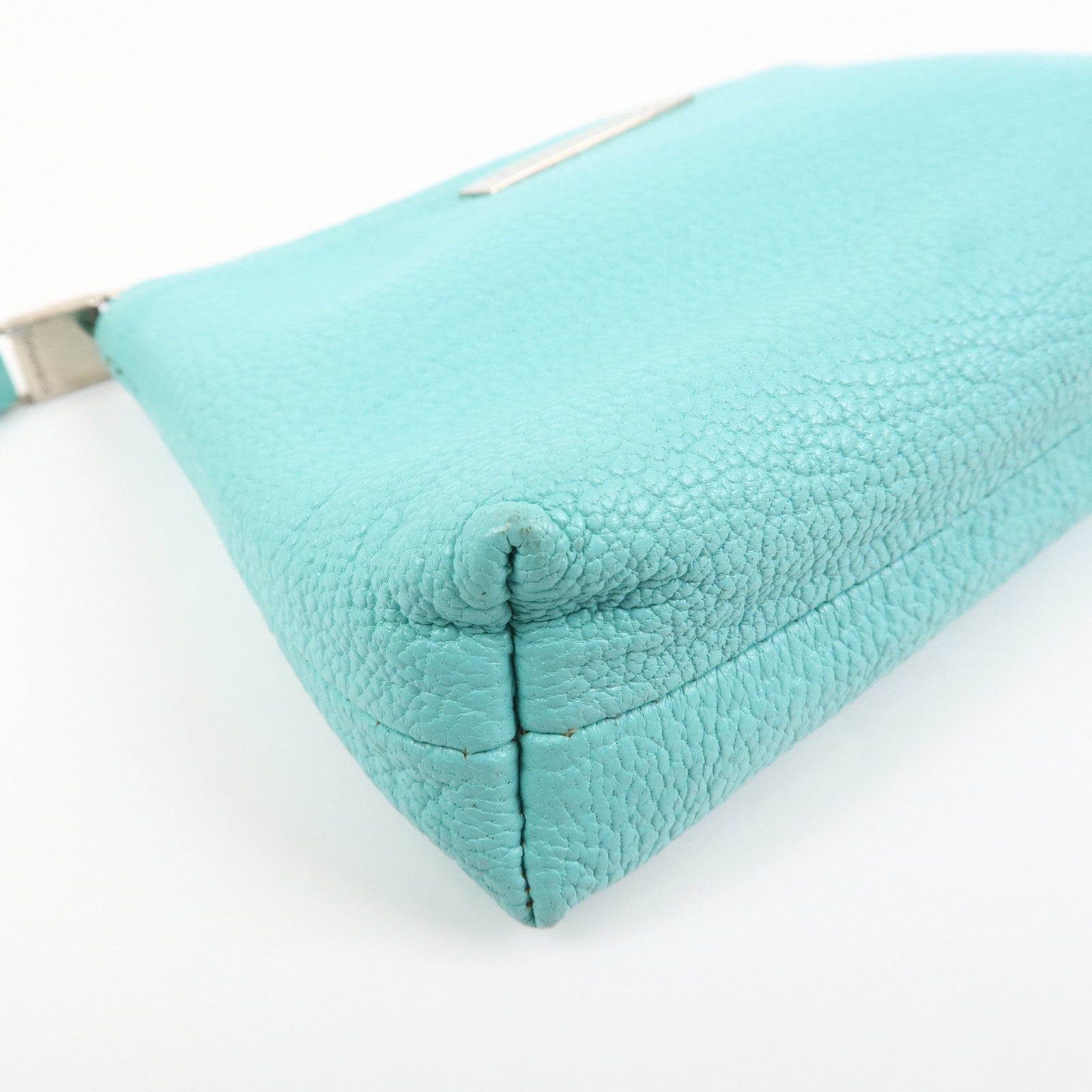 Tiffany & Co. Leather Small Pouch Accessories Pouch Tiffany Blue