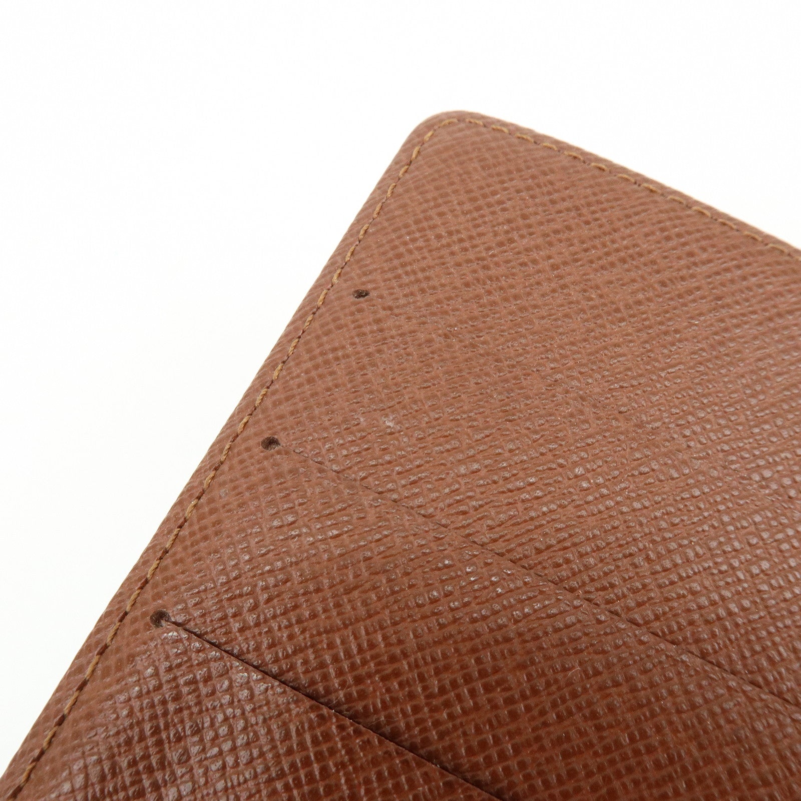 Louis Vuitton Monogram Agenda PM Planner Cover Brown R20005