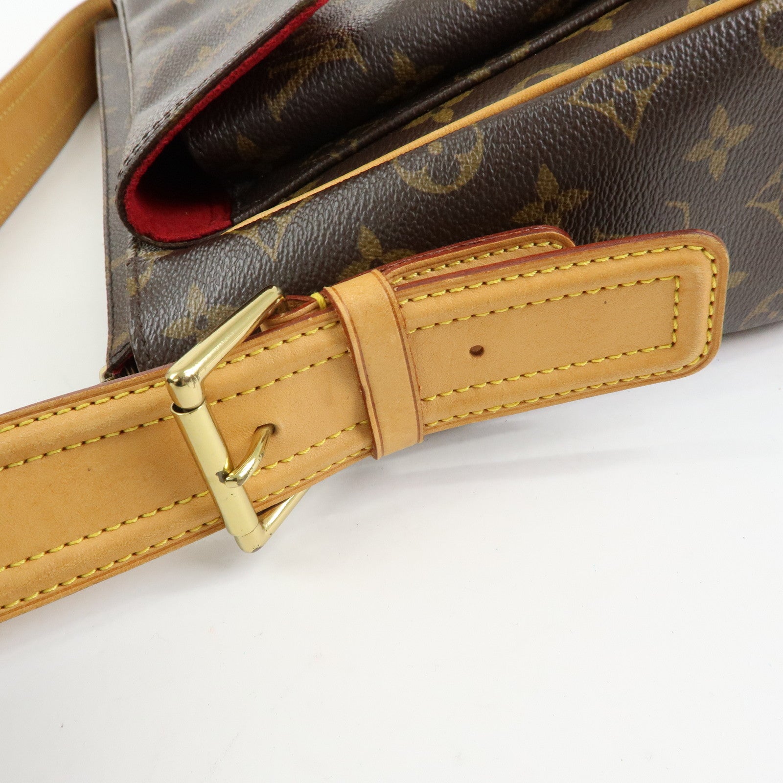 Louis Vuitton Monogram Viva Cite GM Shoulder Bag Brown M51163