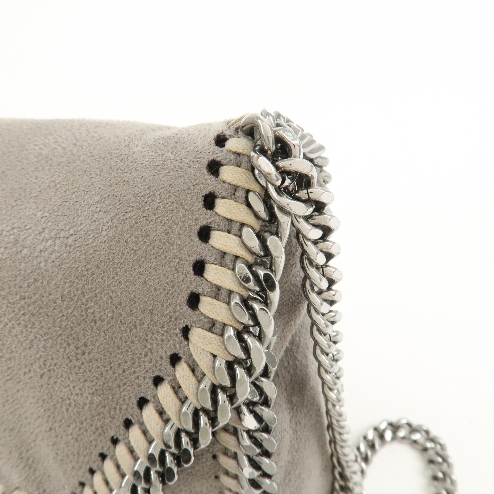 STELLA MCCARTNEY Falabella Mini Shoulder Bag Grey