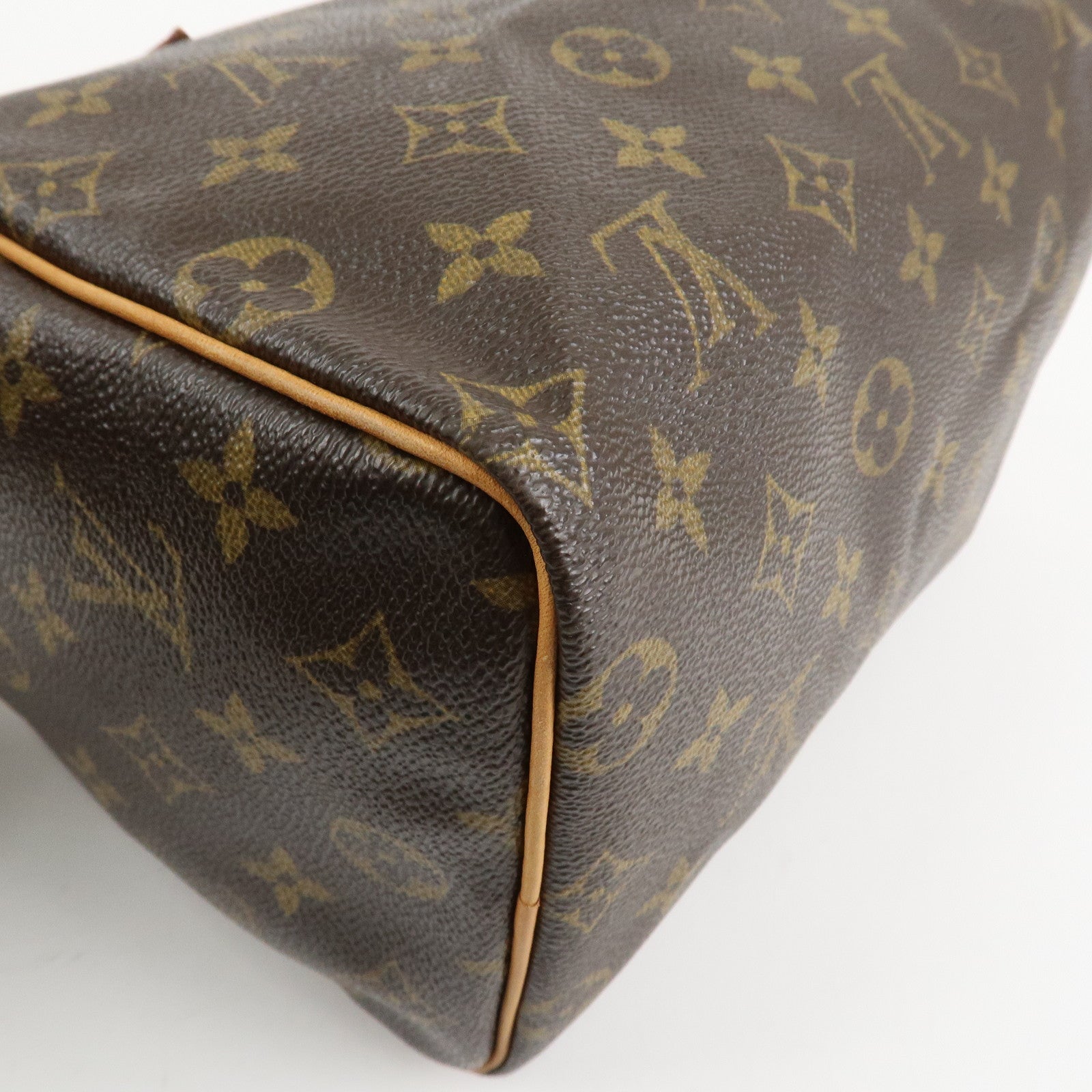 Louis Vuitton Monogram Speedy 25 Hand Bag Boston Bag M41528 Used