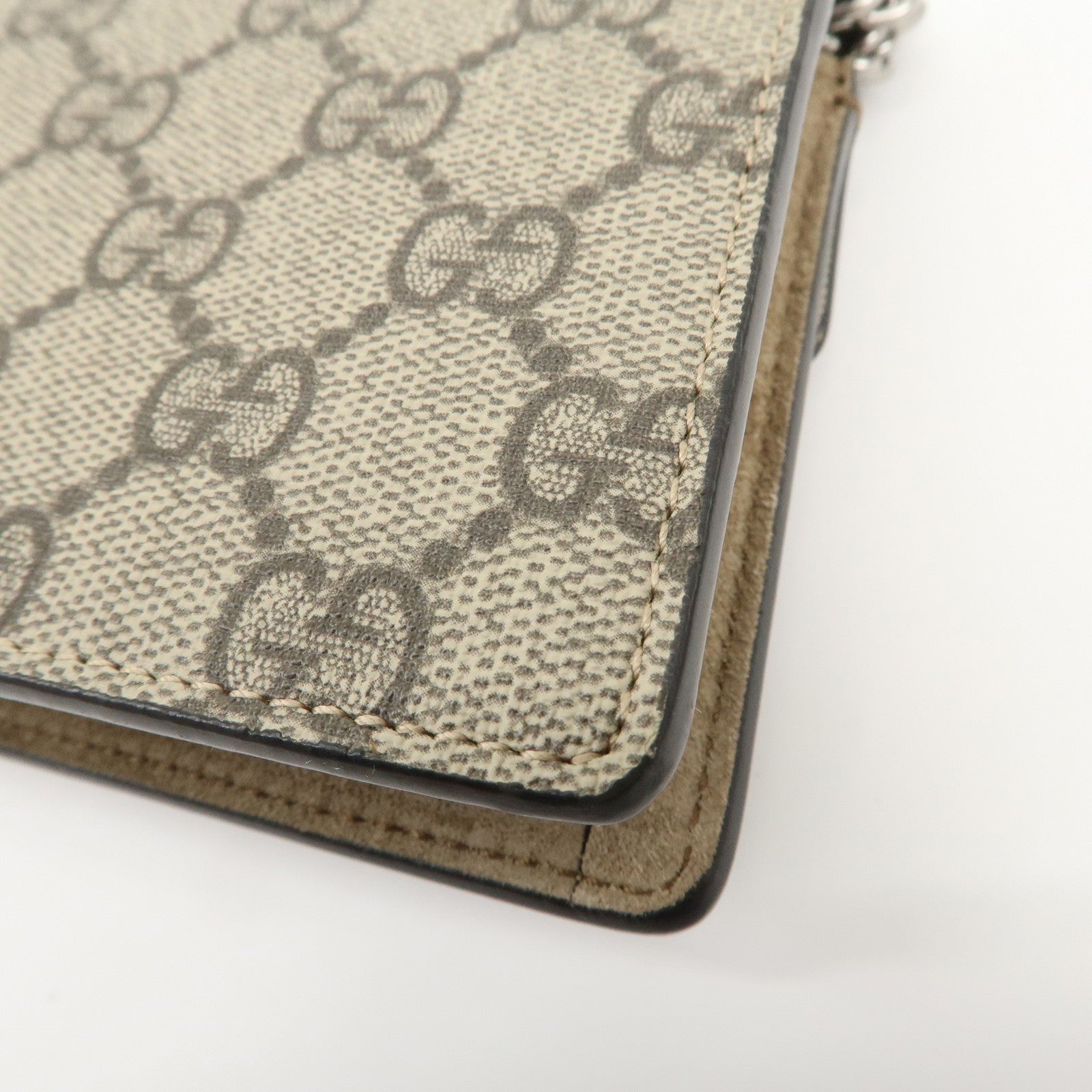 GUCCI Dionysus Super Mini Bag Leather Chain Shoulder Bag 476432