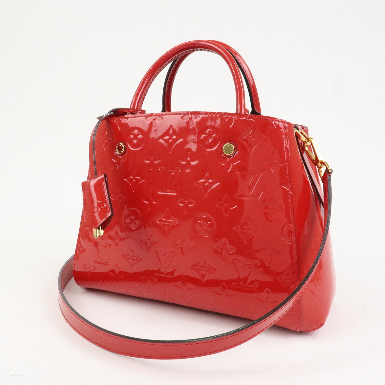Louis Vuitton Monogram Vernis Montaigne BB 2Way Bag Hand Bag M50170