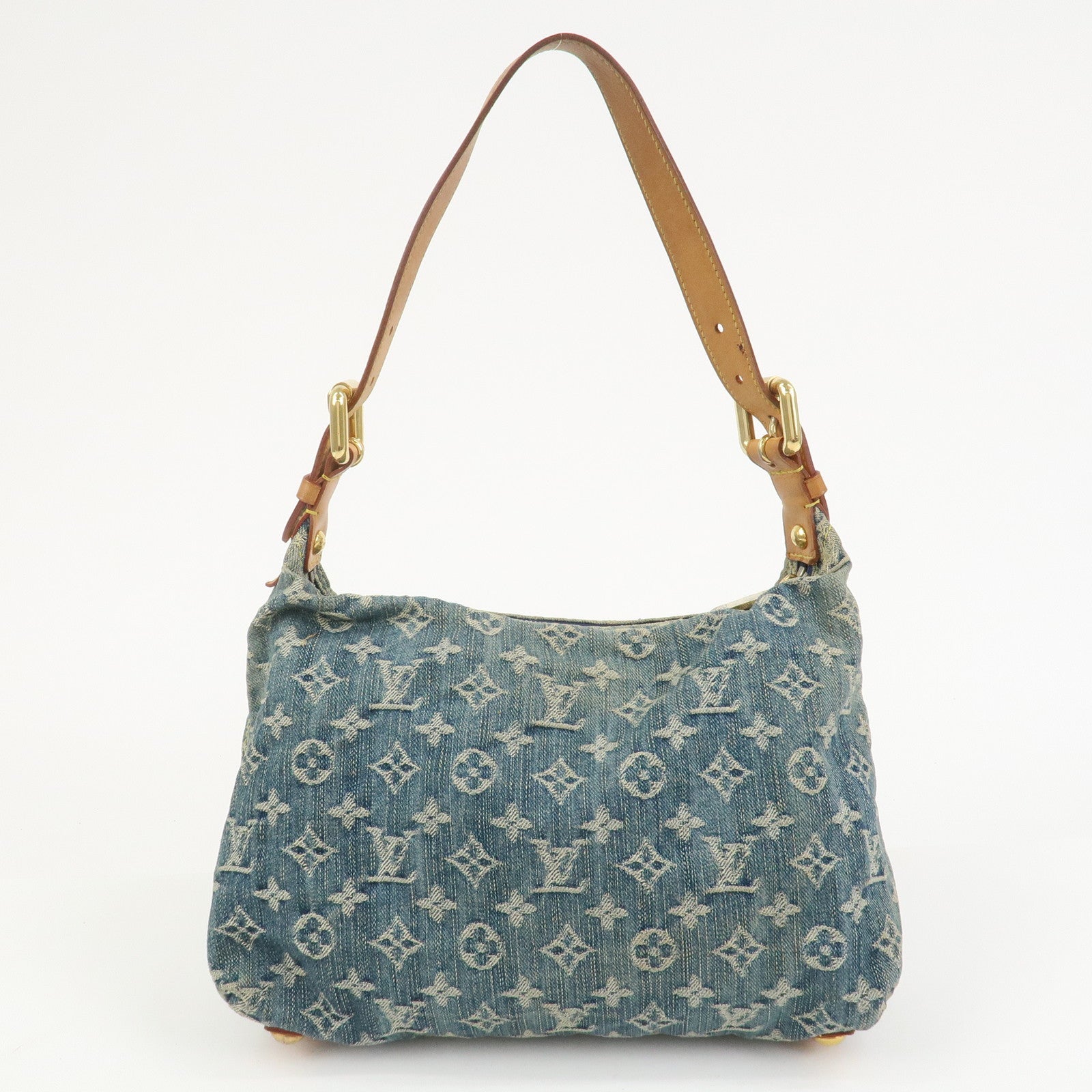 Louis Vuitton Monogram Denim Baggy PM 2Way Bag Shoulder Bag M95049